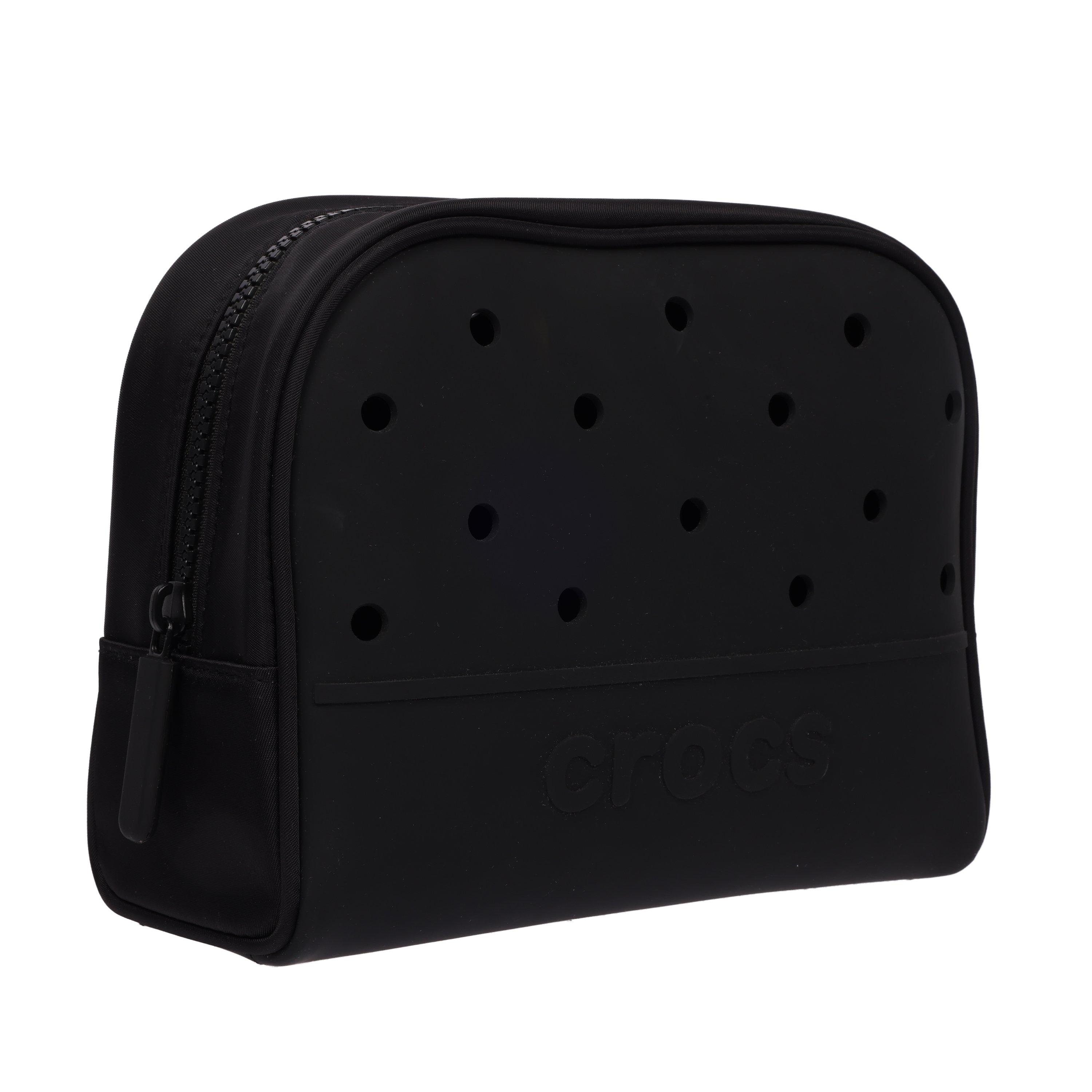 Crocs Classic Cosmetic Bag - Black - BLACK Thumbnail View 3