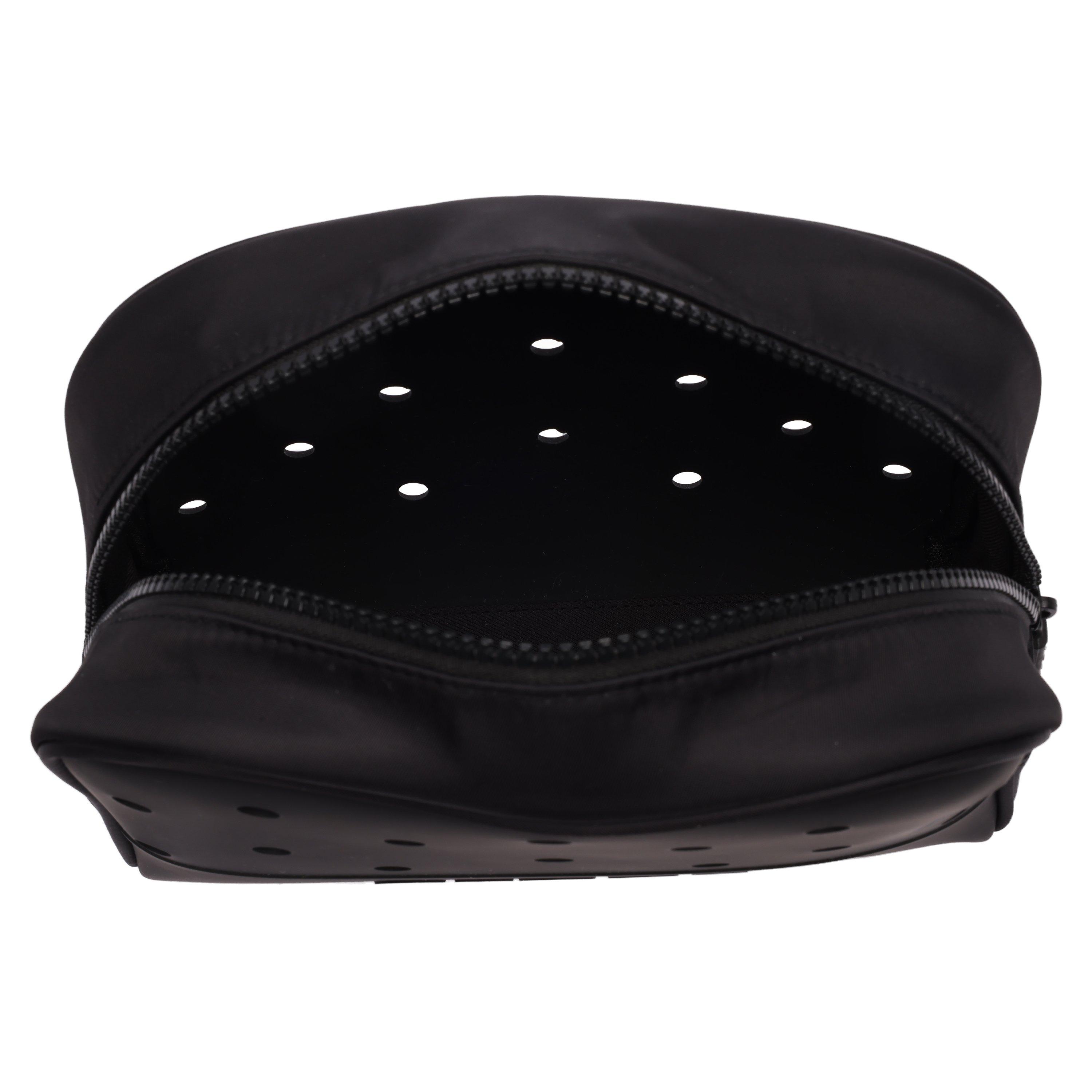 Crocs Classic Cosmetic Bag - Black - BLACK Thumbnail View 4