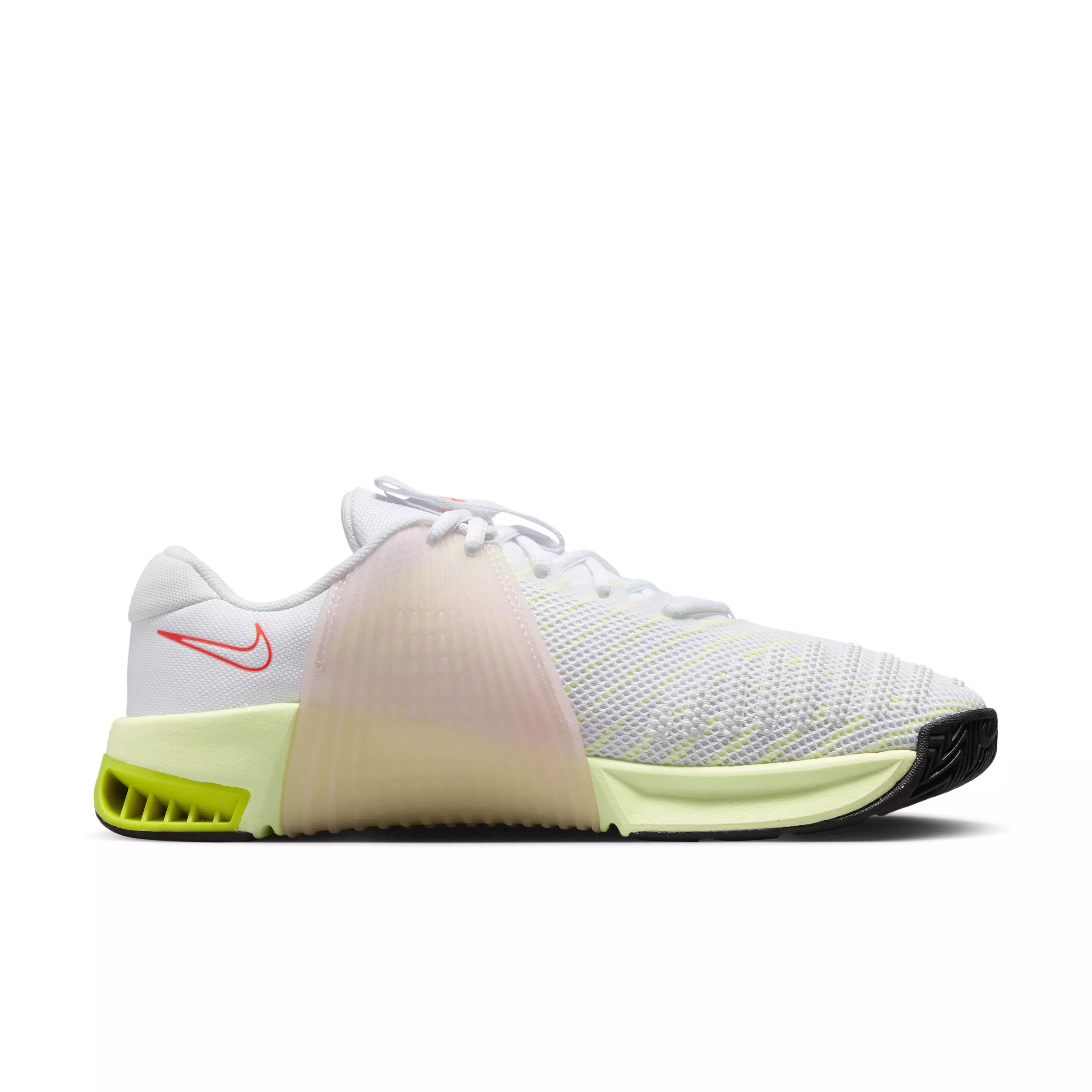 Nike Metcon 9 "White/Volt/Barely Volt/Bright Crimson" Women's Training Shoe - WHITE/VOLT/VOLT/CRIMSON