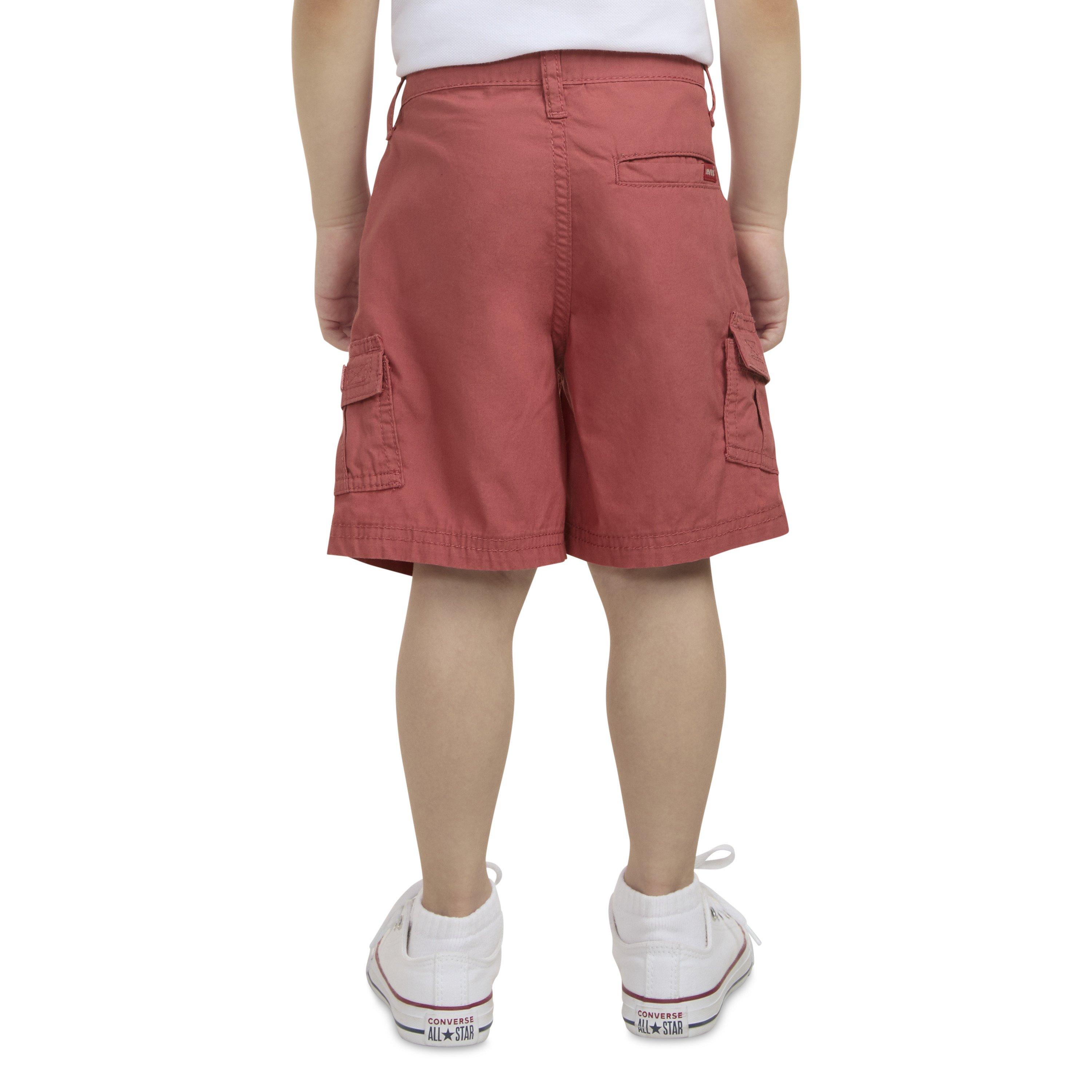 Levi's Red Tab Relaxed Toddler Boys' Red Cargo Shorts