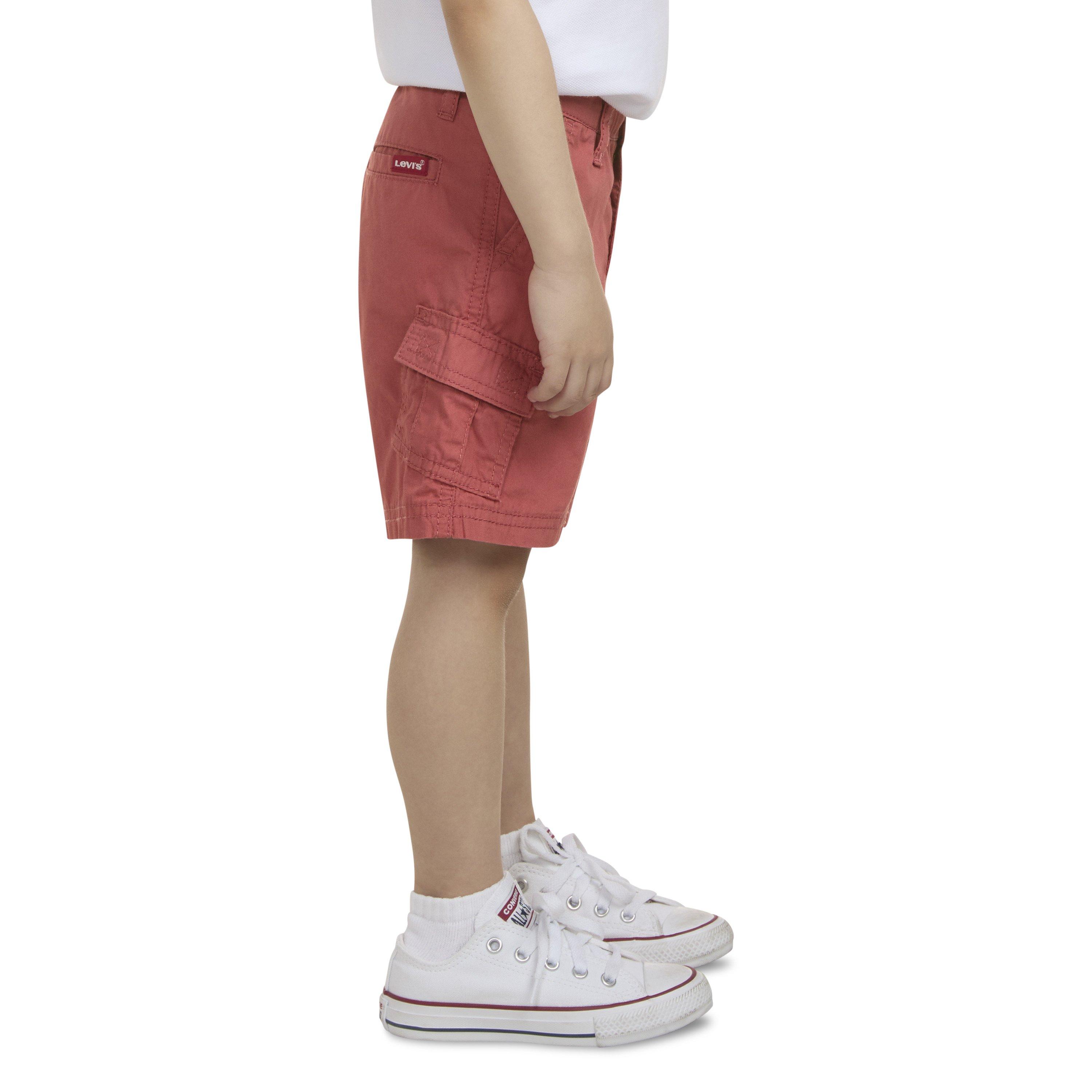 Levi's Red Tab Relaxed Toddler Boys' Red Cargo Shorts