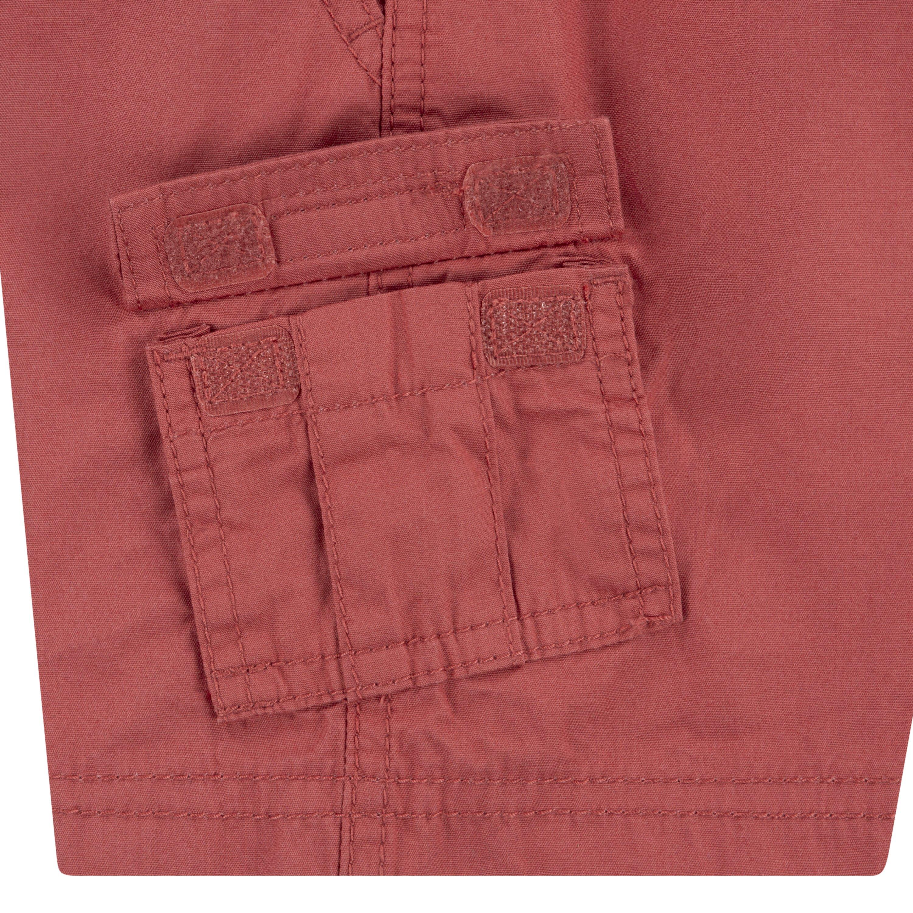 Levi's Red Tab Relaxed Toddler Boys' Red Cargo Shorts - RED Thumbnail View 7