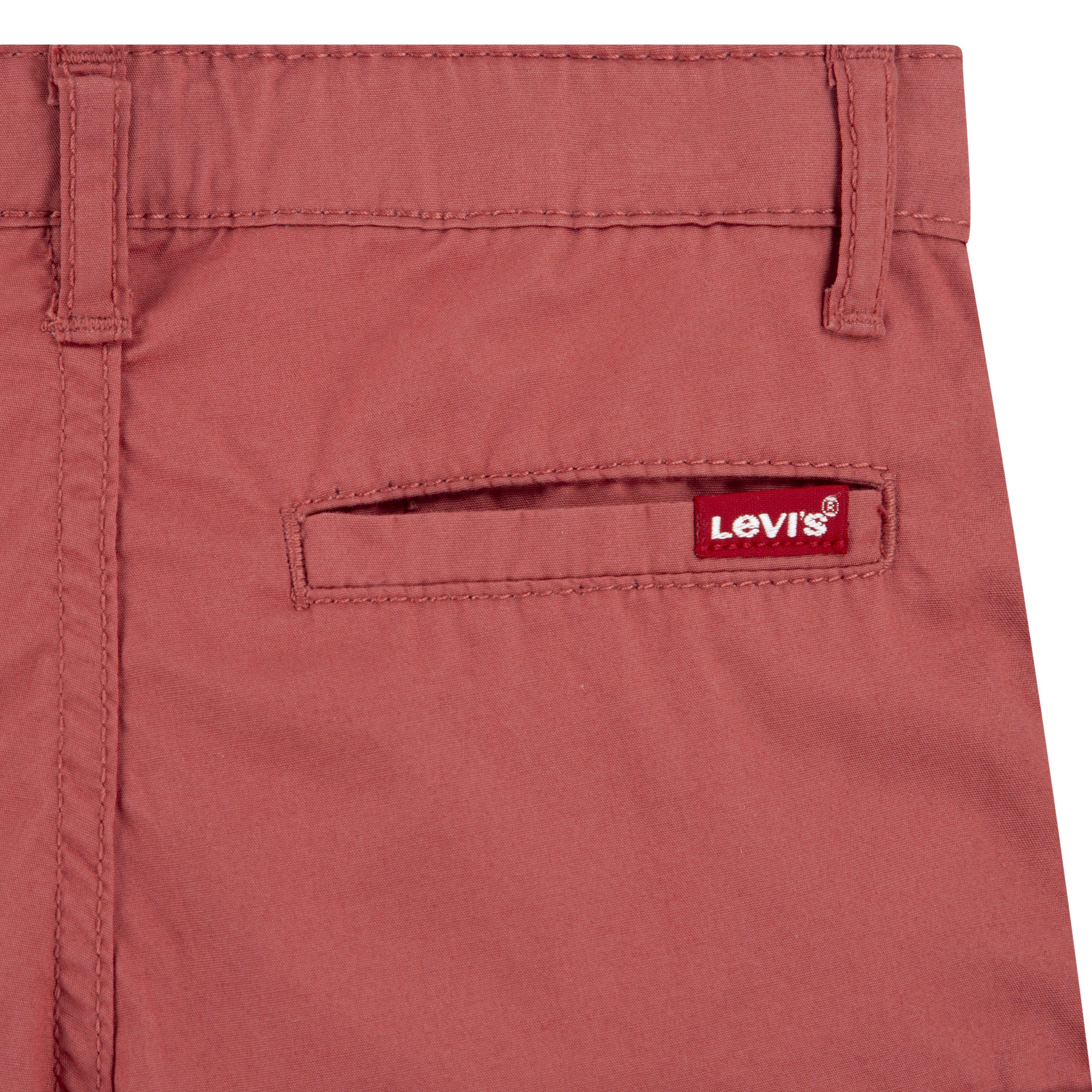 Levi's Toddler Boys' Red Tab Relaxed Cargo Shorts - Red - RED Thumbnail View 9