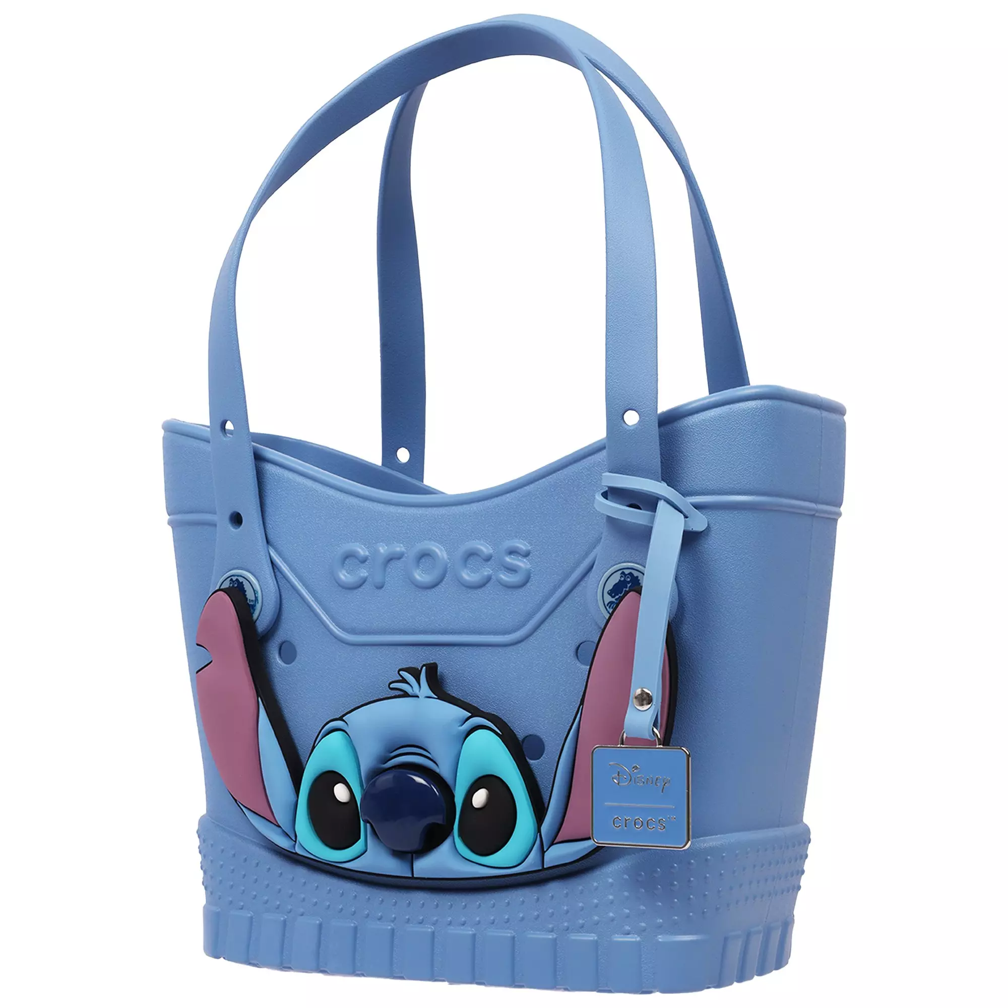 Crocs x Disney Stitch Small Tote Bag - Blue - BLUE
