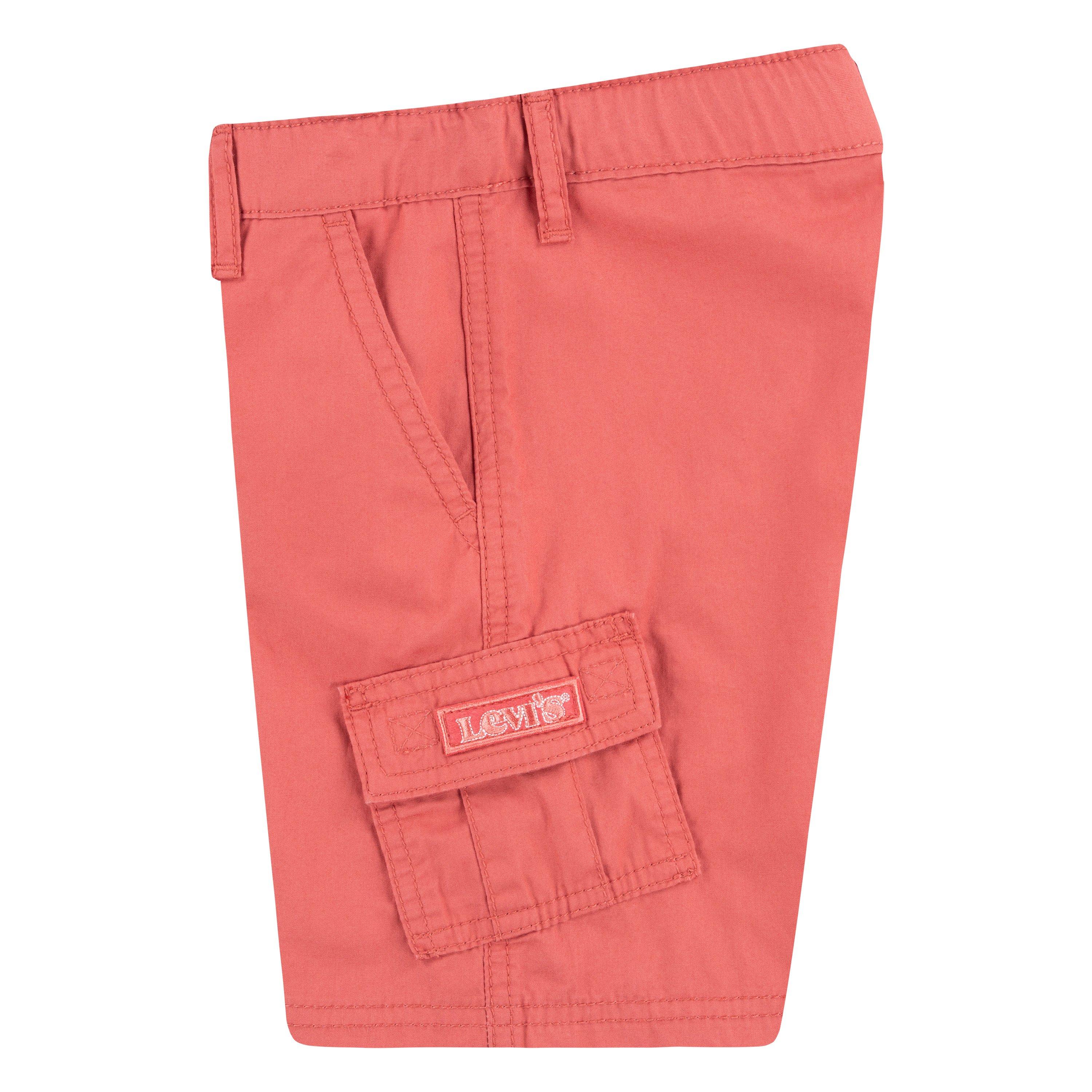 Levi's Red Tab Relaxed Little Boys' Red Cargo Shorts - RED Thumbnail View 6