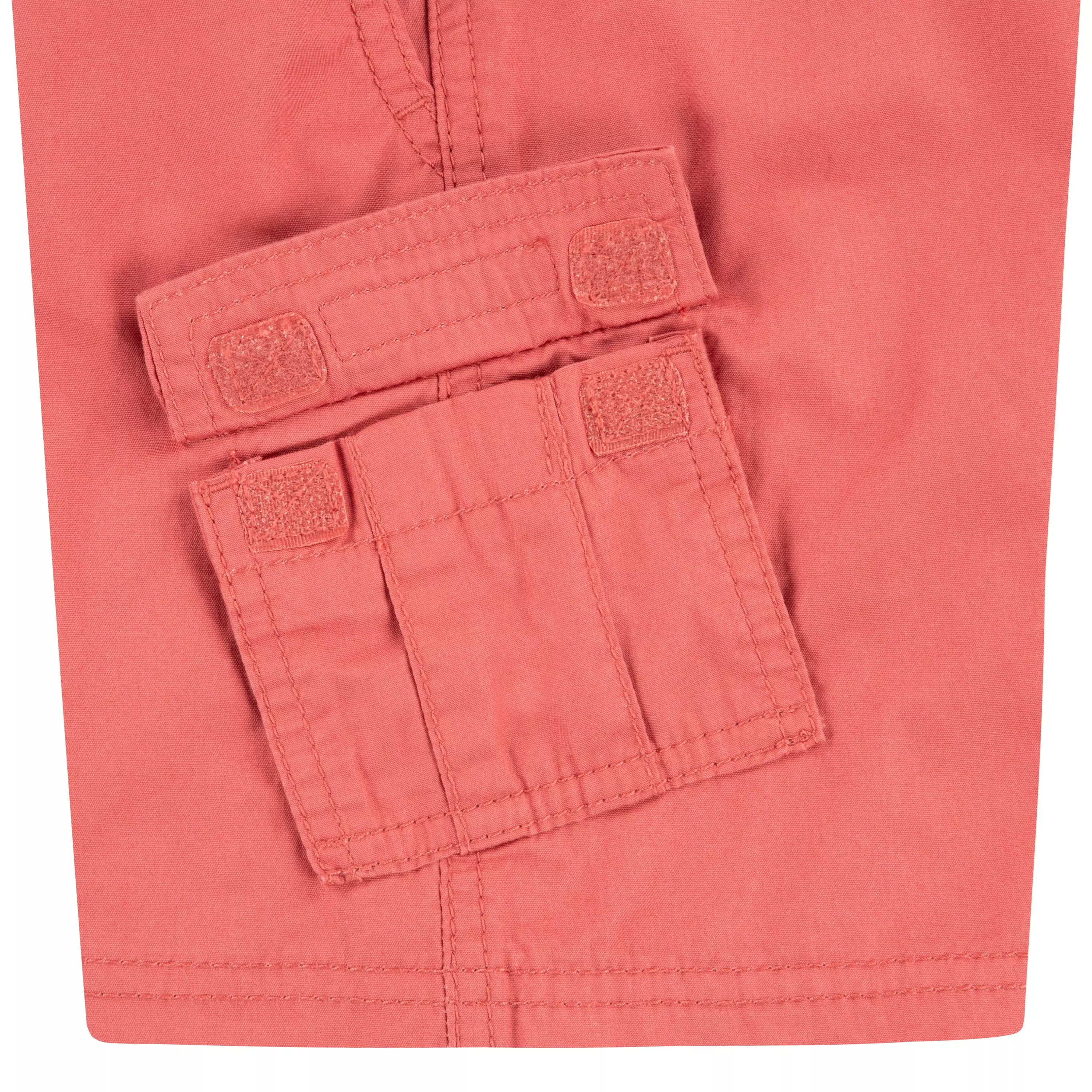 Levi's Red Tab Relaxed Little Boys' Red Cargo Shorts - RED