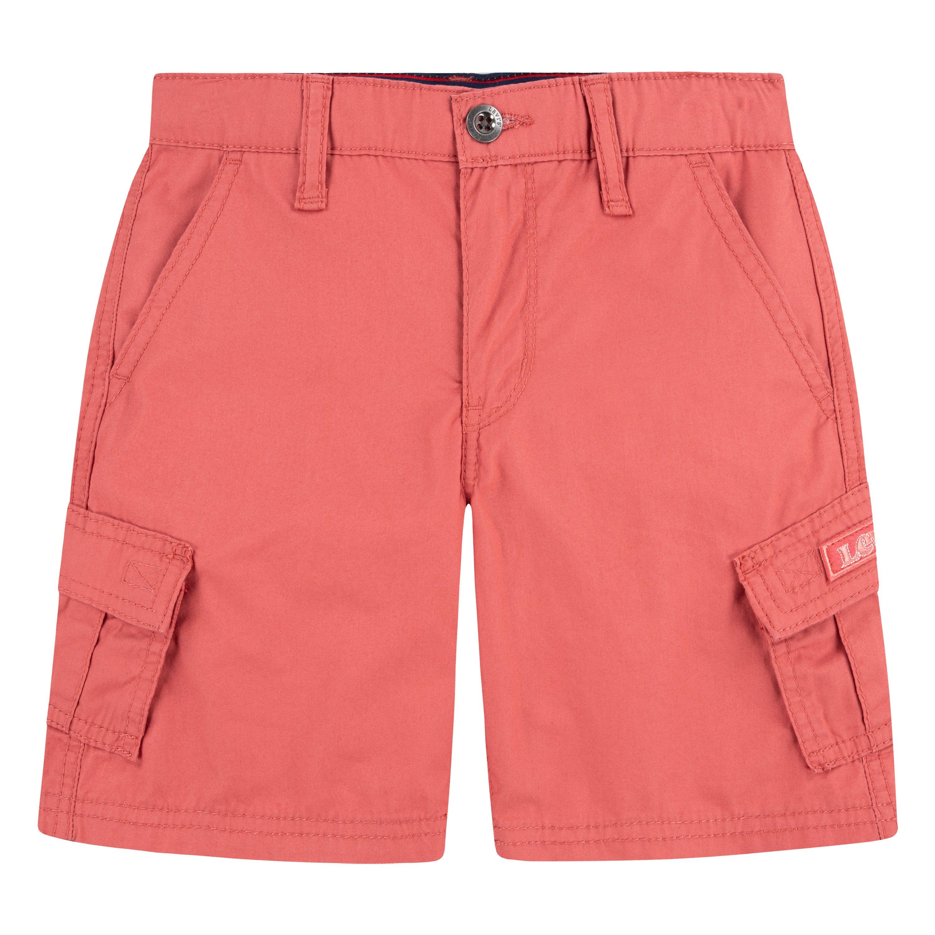 Levi's Red Tab Relaxed Little Boys' Red Cargo Shorts - RED Thumbnail View 8