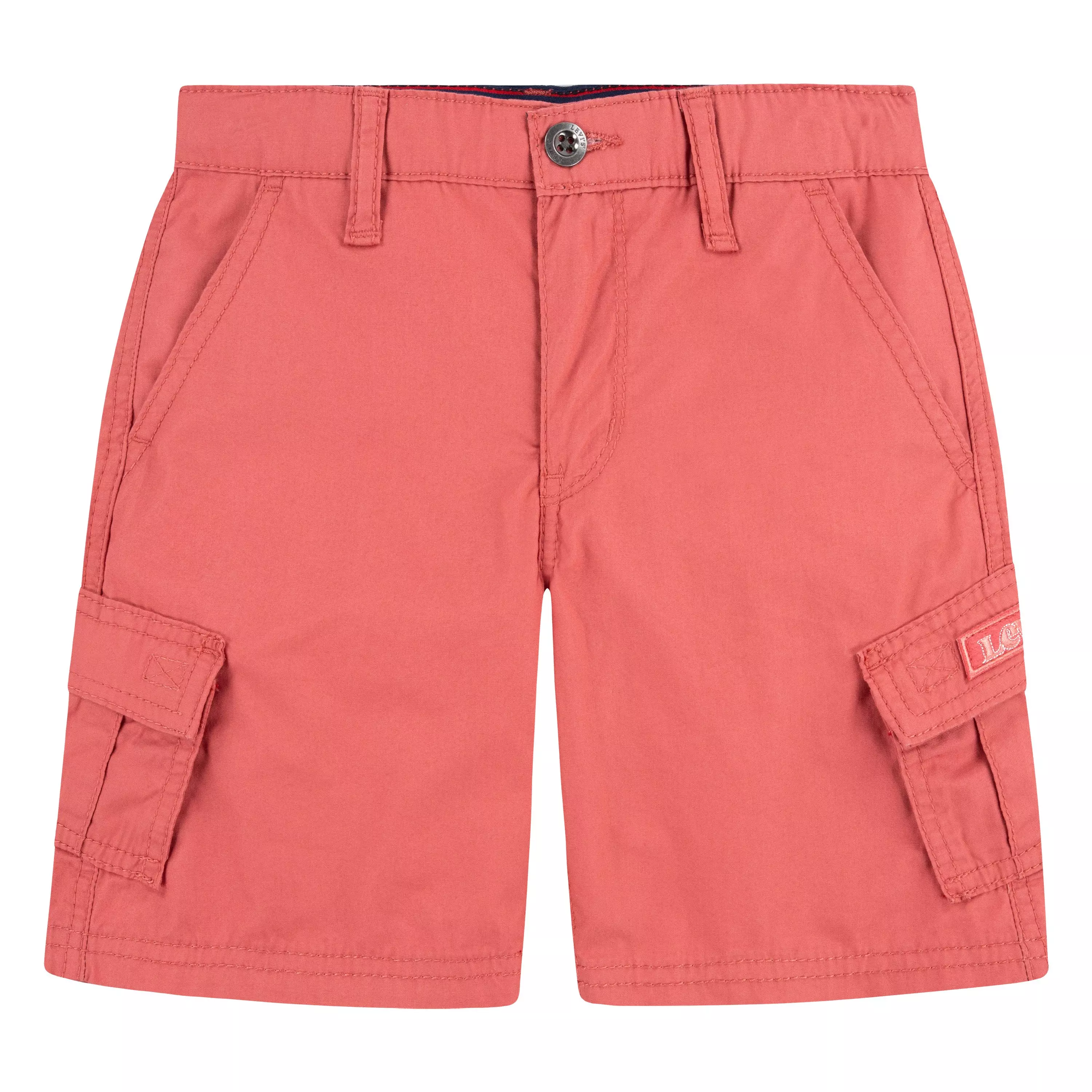 Levi's Red Tab Relaxed Little Boys' Red Cargo Shorts - RED