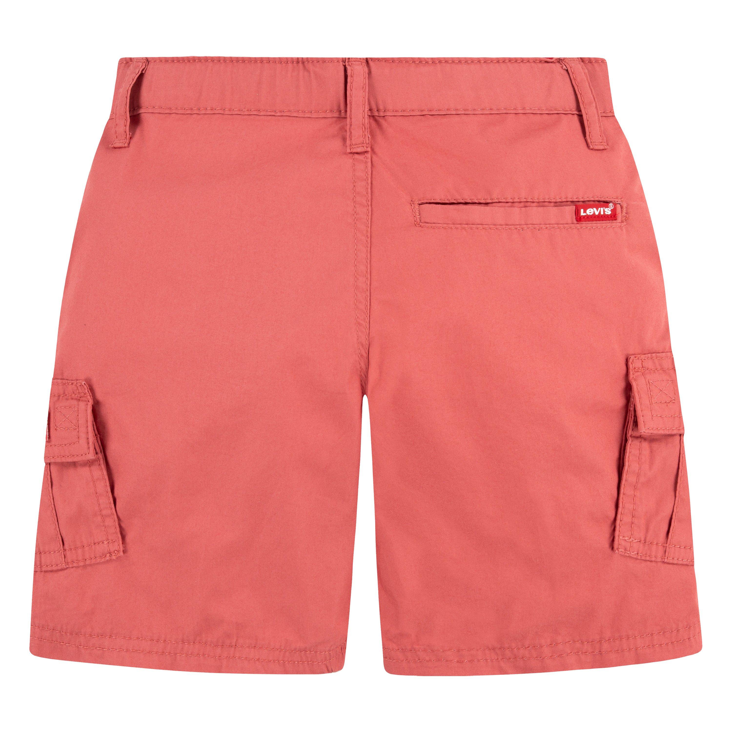 Levi's Red Tab Relaxed Little Boys' Red Cargo Shorts - RED Thumbnail View 9