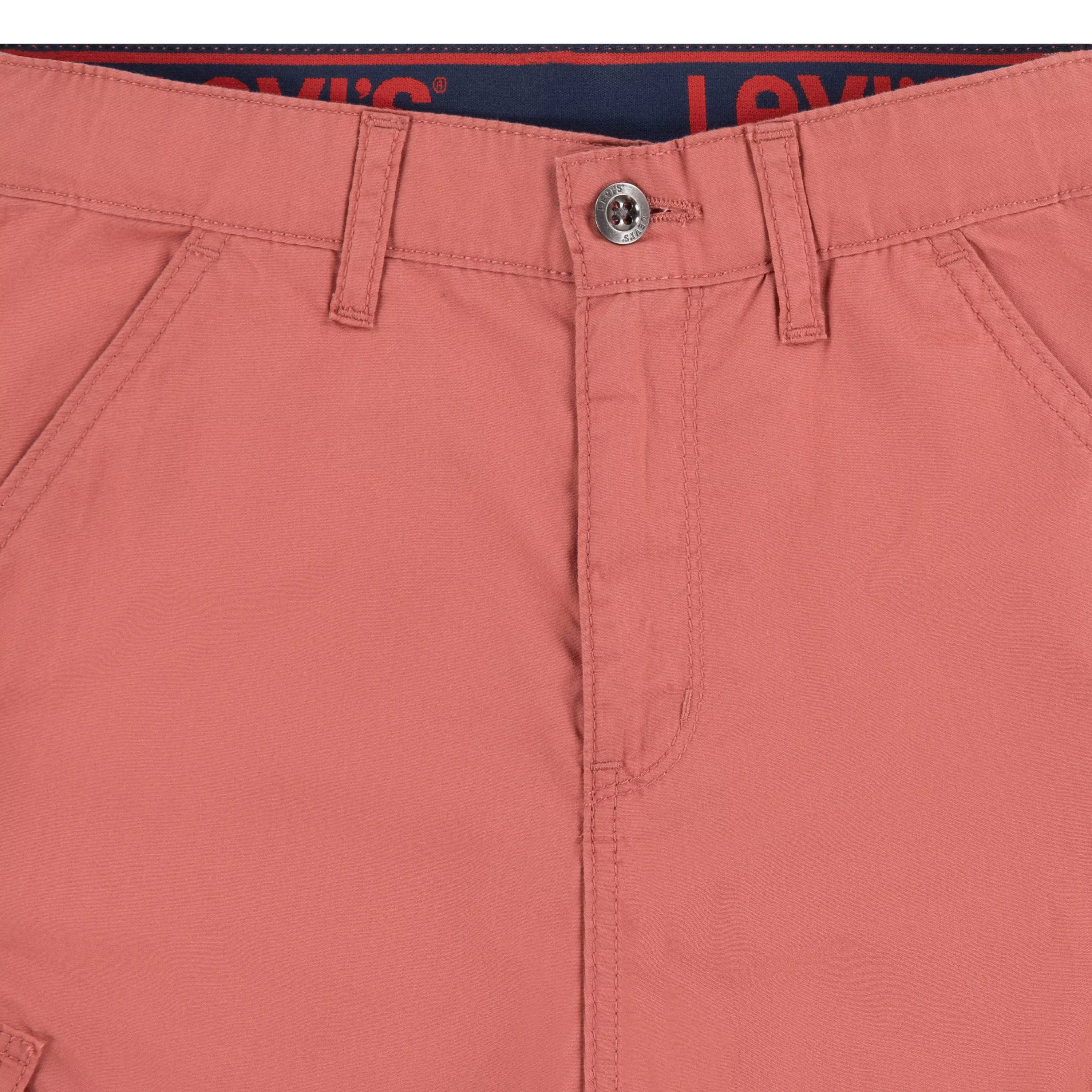 Levi's Red Tab Relaxed Big Boys' Red Cargo Shorts - RED