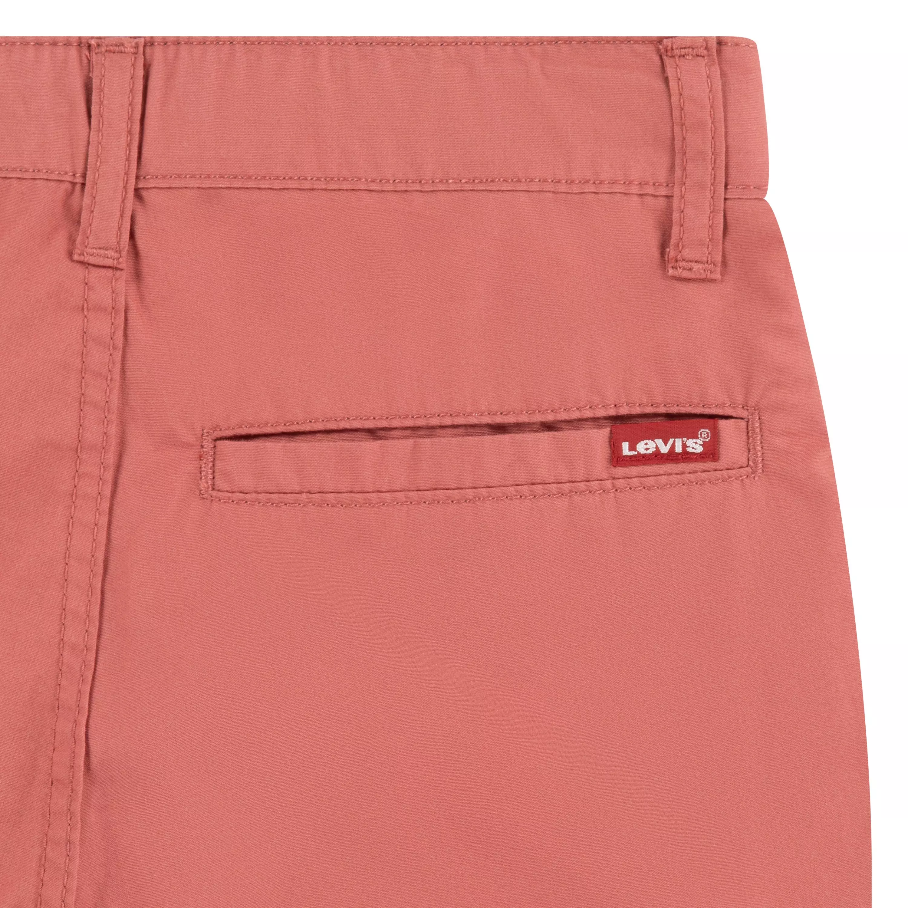 Levi's Red Tab Relaxed Big Boys' Red Cargo Shorts - RED
