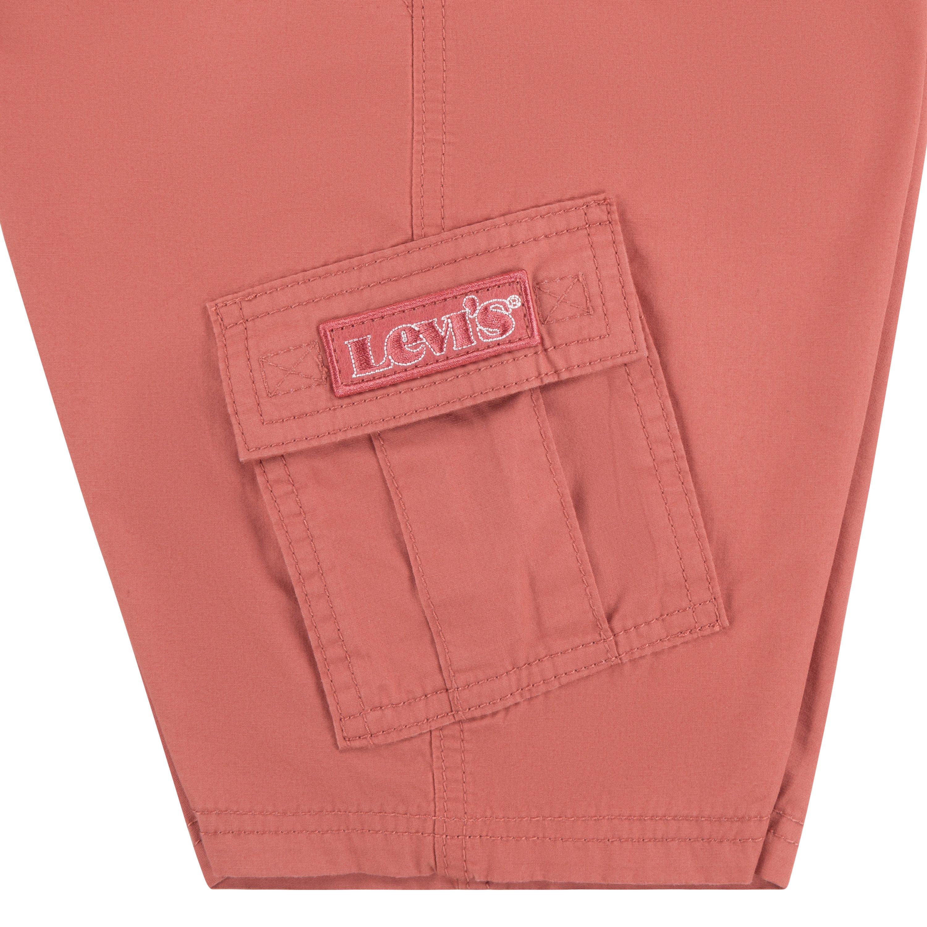 Levi's Red Tab Relaxed Big Boys' Red Cargo Shorts - RED Thumbnail View 9