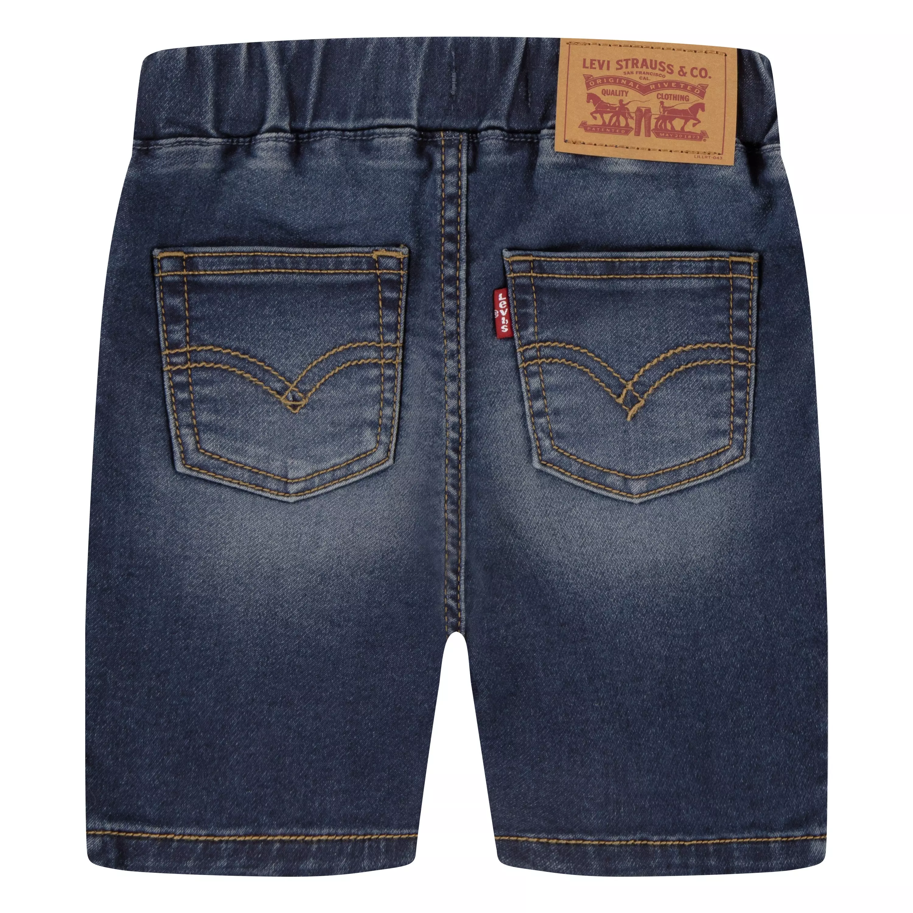Levi's Toddler Boys' Skinny Fit Dobby Shorts -Buckaroo - BUCKAROO