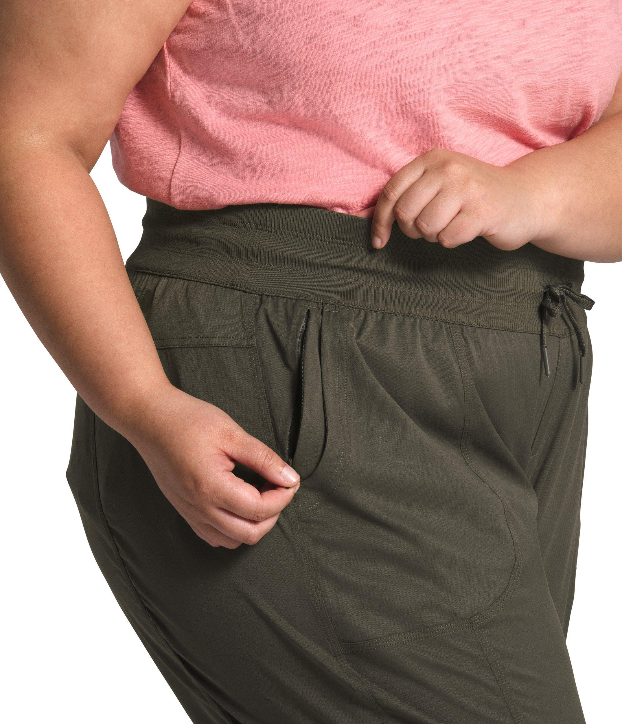 The North Face Women's Aphrodite 2.0 Pants - DK GREEN Thumbnail View 4