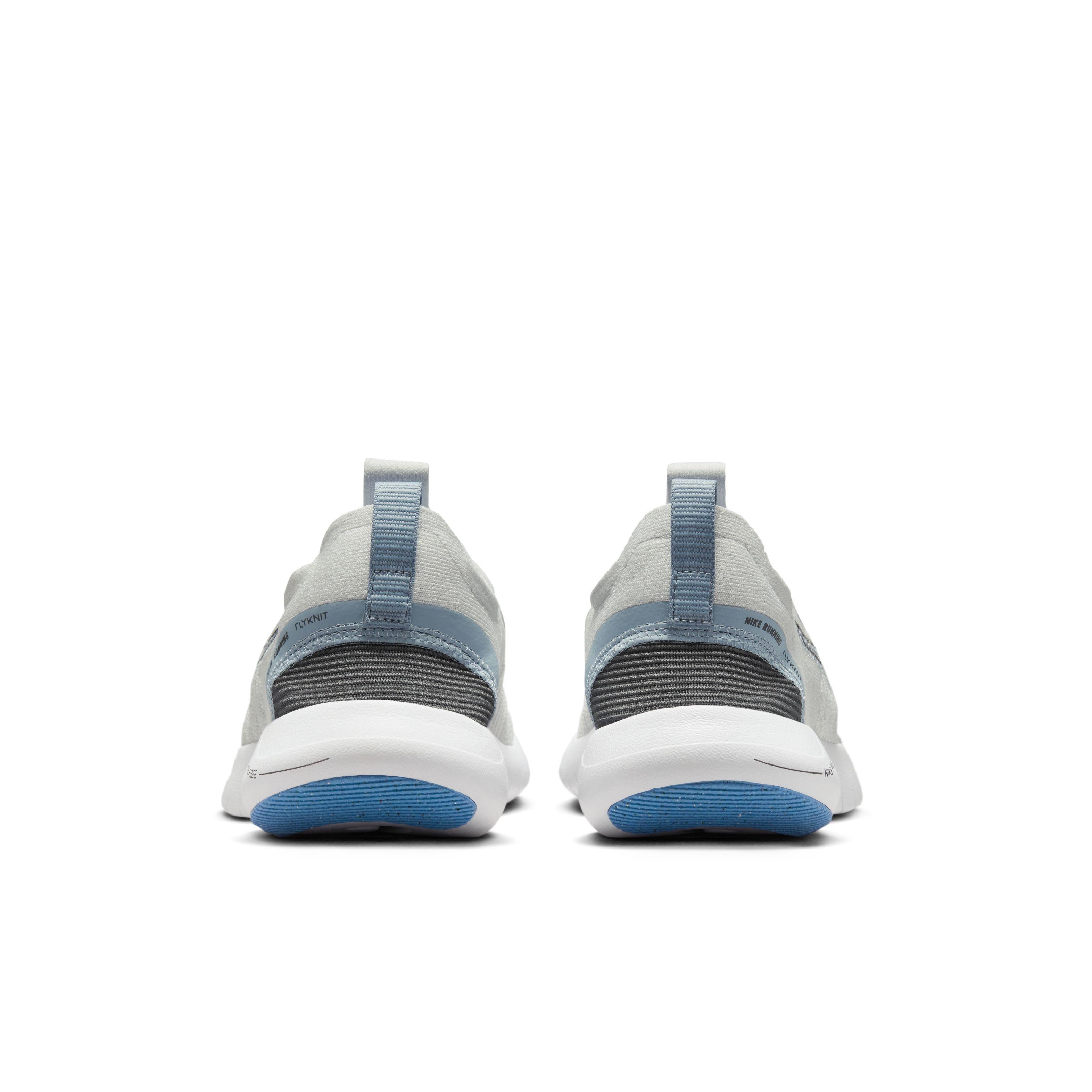 Nike Free RN NN "Platinum Tint/Light Armory Blue/White/Iron Grey" Women's Running Shoe - PLATINUM/LT BLUE/WHITE/GREY Thumbnail View 5