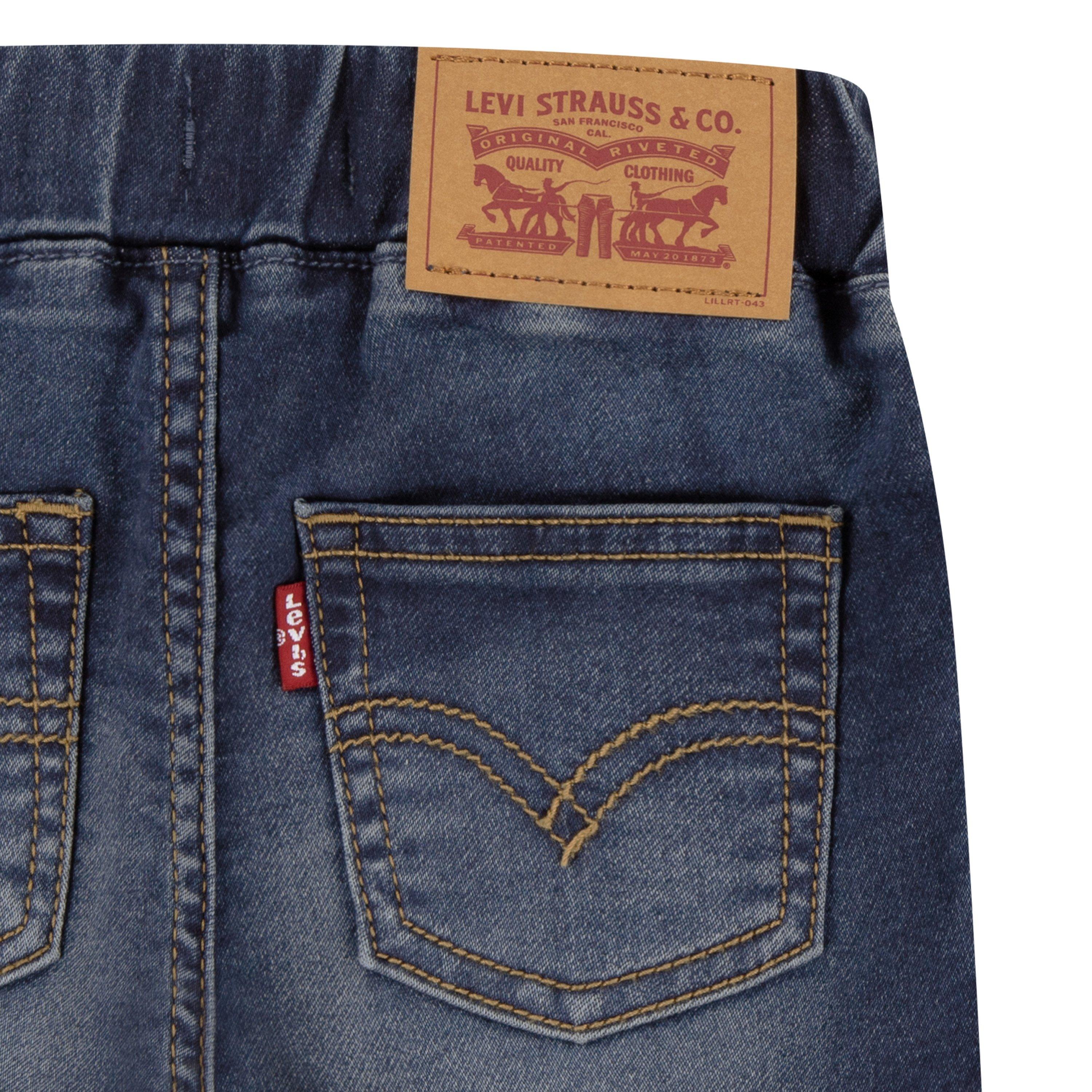 Levi's Skinny Dobby Big Boys' Buckaroo Shorts - BUCKAROO Thumbnail View 4