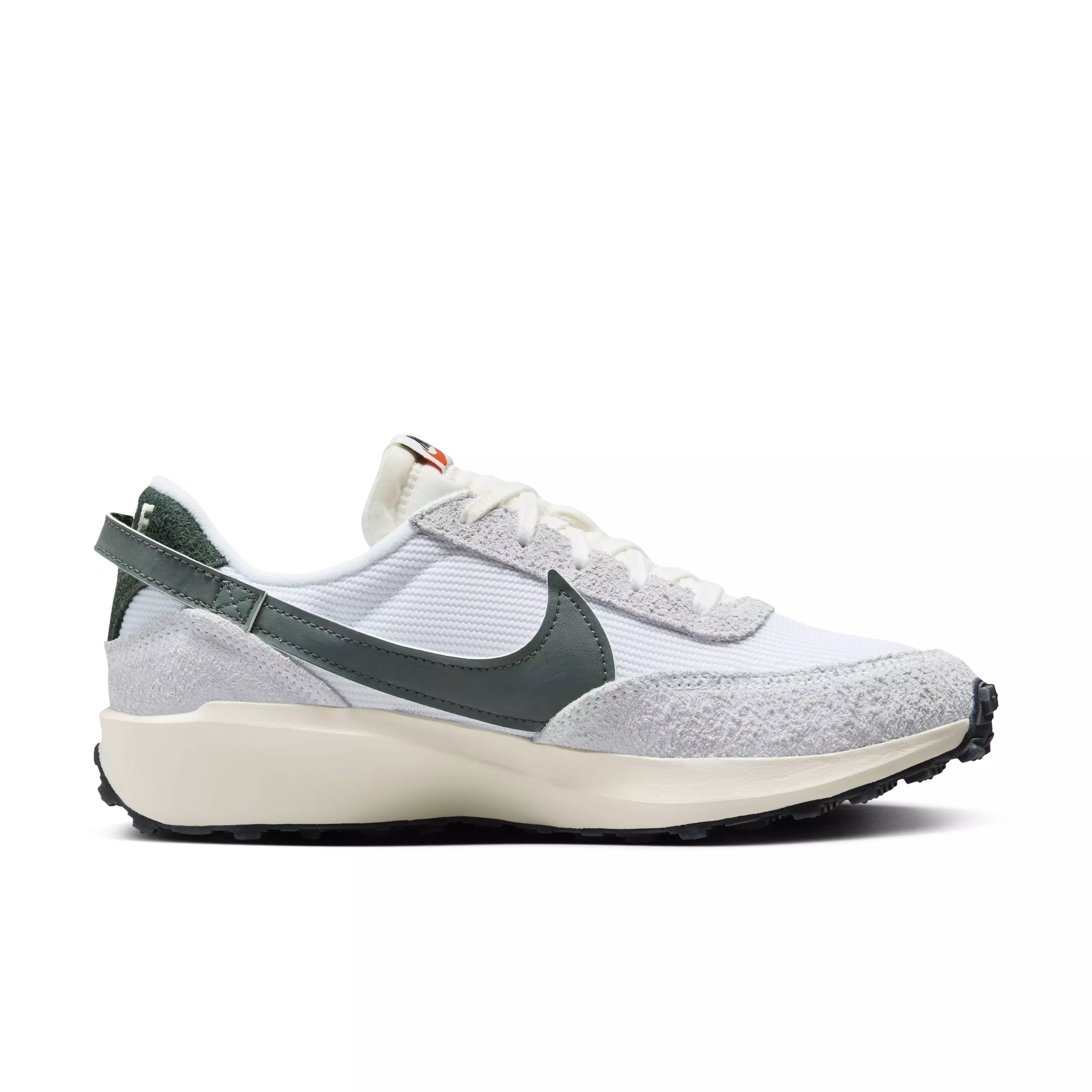 Nike Waffle Debut Vintage "White/Coconut Milk/Orange/Vintage Green" Women's Shoe - WHITE/MILK/ORANGE/GREEN