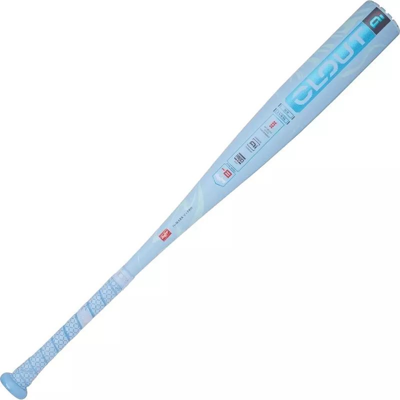 Rawlings Clout AI USSSA Youth Baseball Bat (-8) 2025 - COLUMBIA BLUE