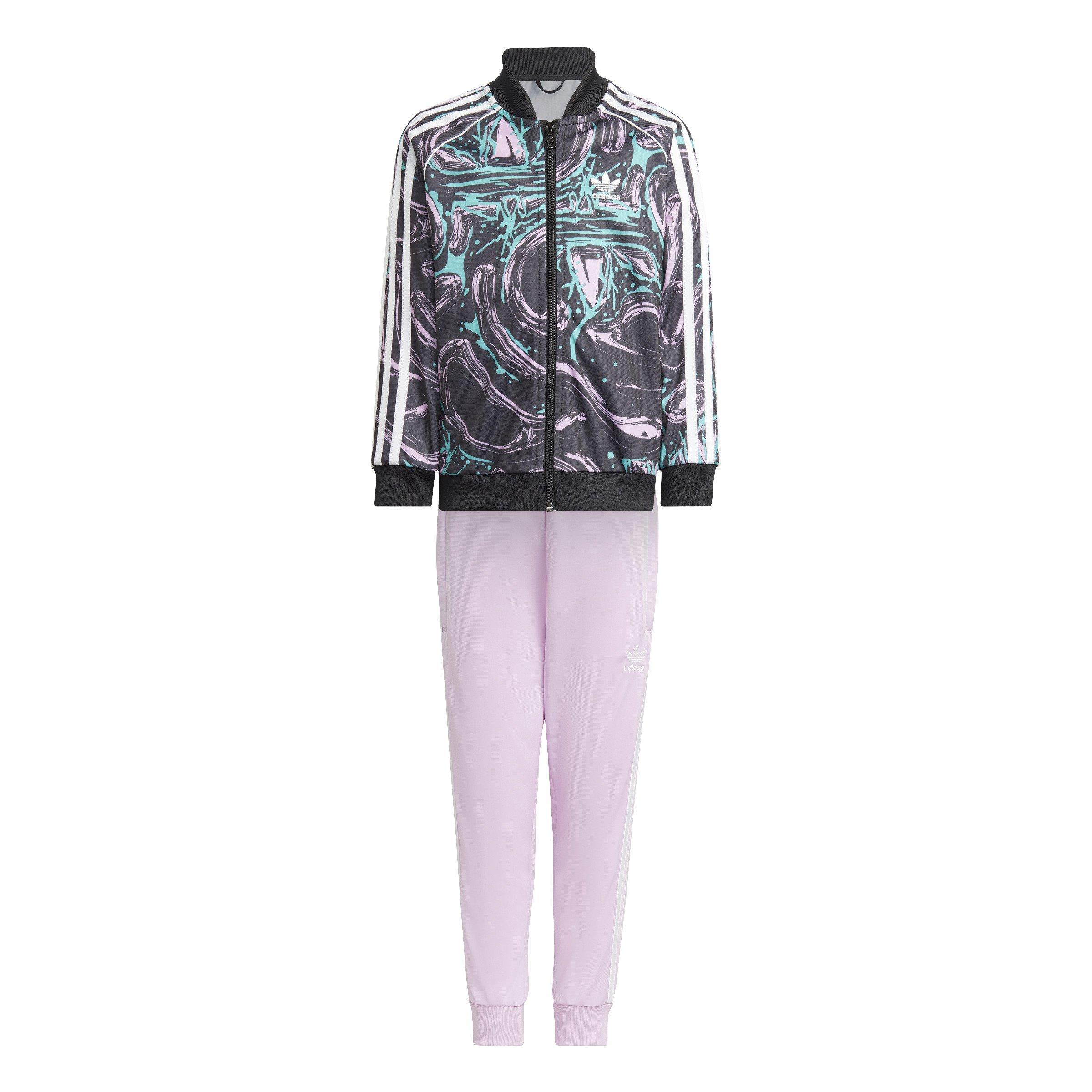 Adidas on sale marble tracksuit