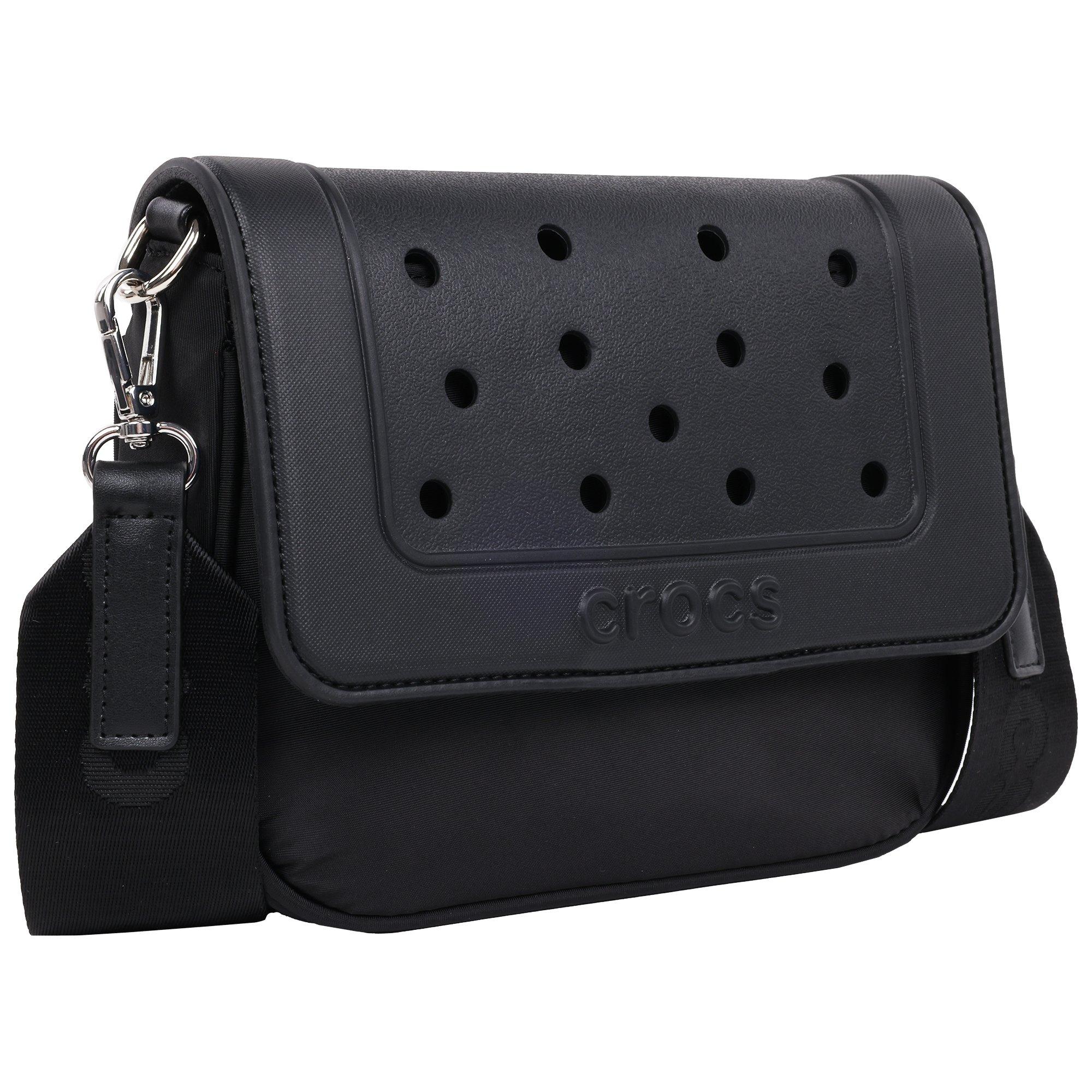 Crocs Classic Molded Crossbody Bag - Black - BLACK Thumbnail View 3