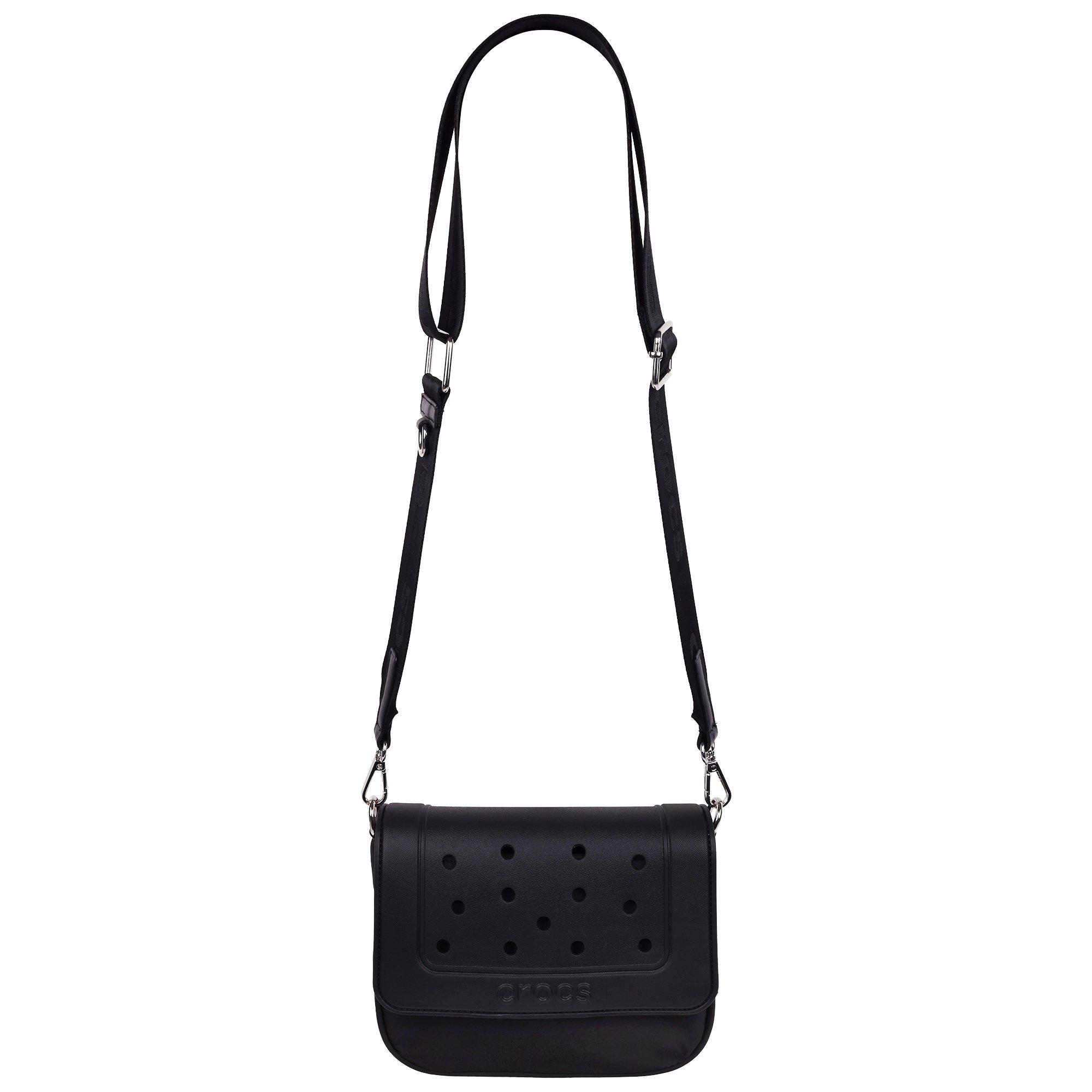 Crocs Classic Molded Crossbody Bag - Black - BLACK Thumbnail View 6