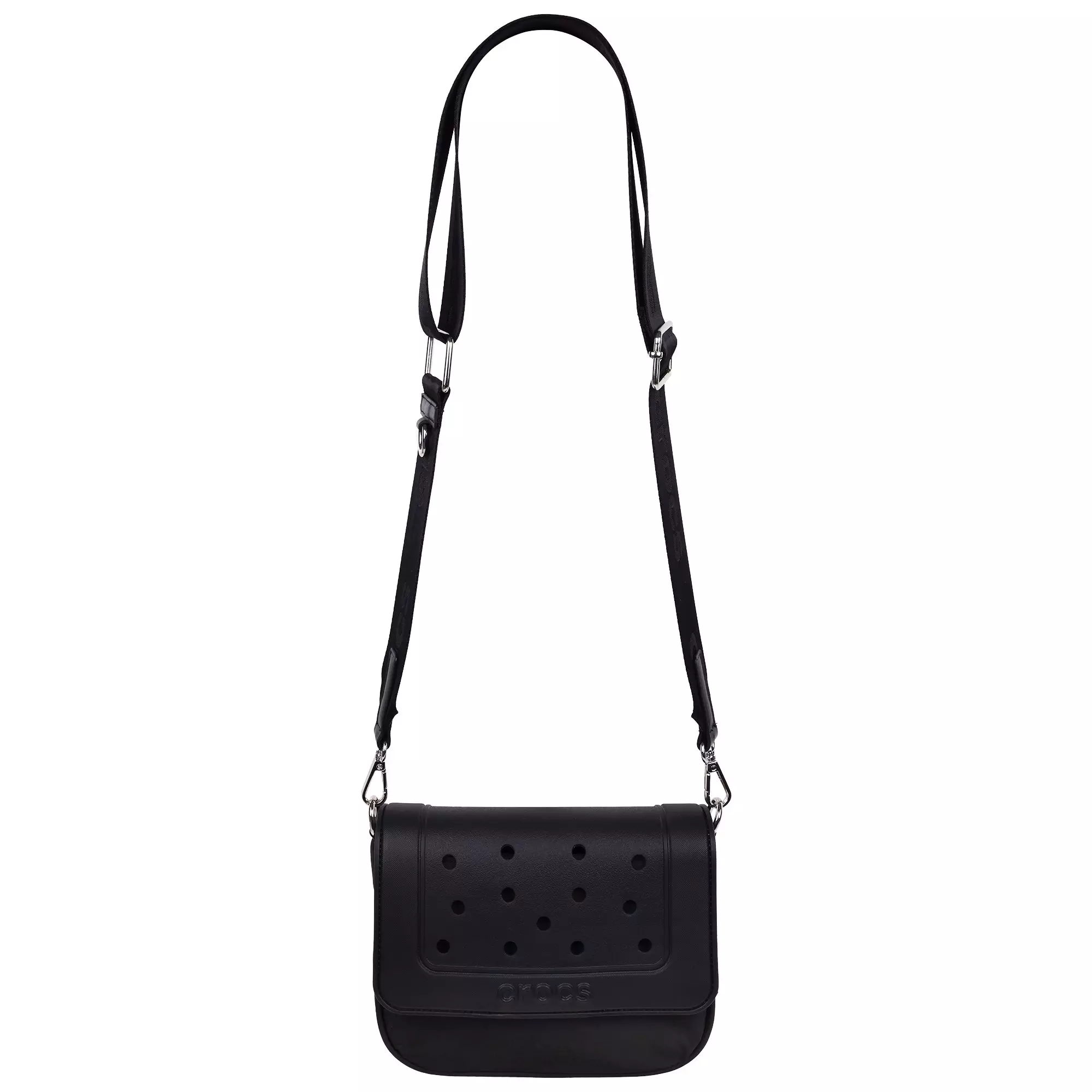 Crocs Classic Molded Crossbody Bag - Black - BLACK