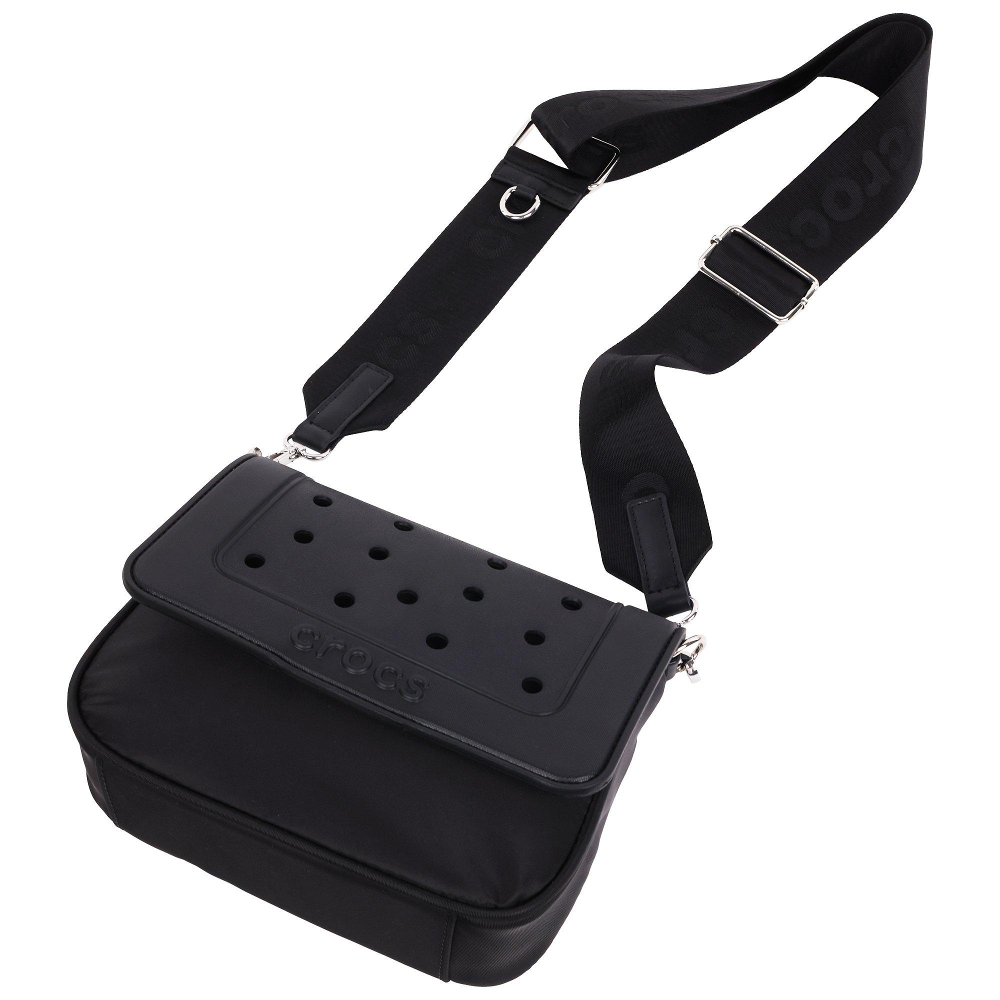 Crocs Classic Molded Crossbody Bag - Black - BLACK Thumbnail View 7