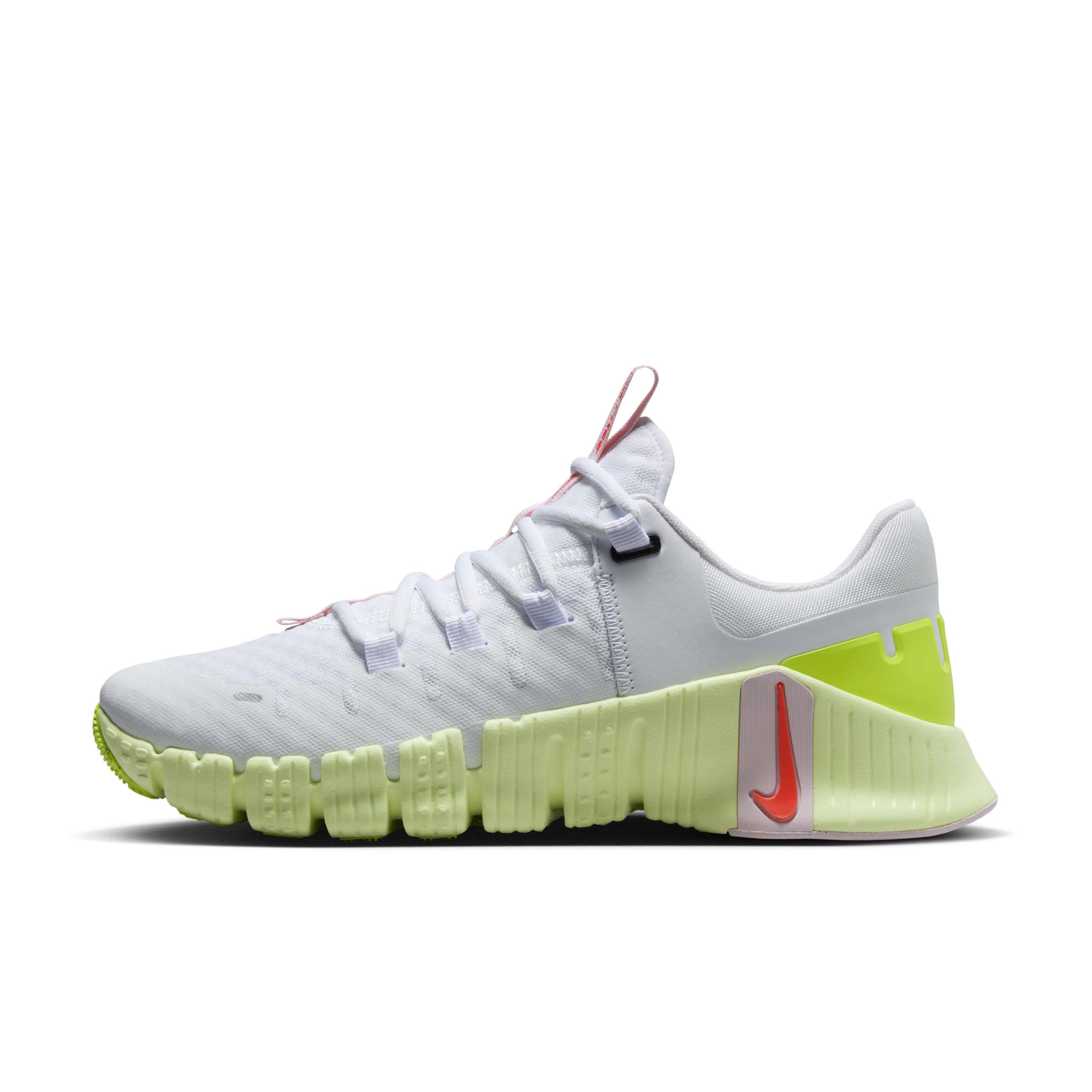 Nike Free Metcon 5 "White/Barely Volt/Pink Foam/Bright Crimson" Women's Training Shoe - WHITE/VOLT/PINK/CRIMSON Thumbnail View 2