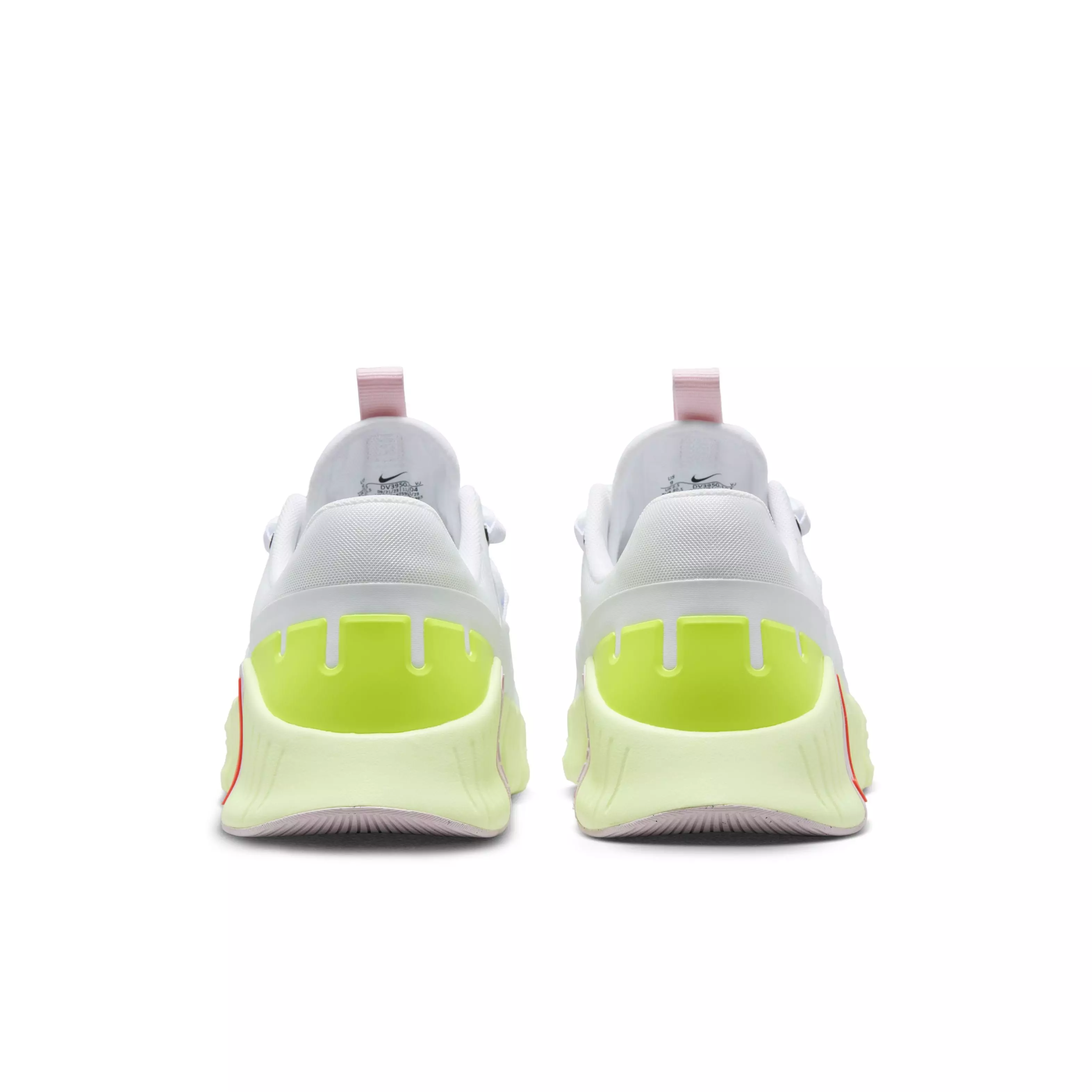 Nike Free Metcon 5 "White/Barely Volt/Pink Foam/Bright Crimson" Women's Training Shoe - WHITE/VOLT/PINK/CRIMSON
