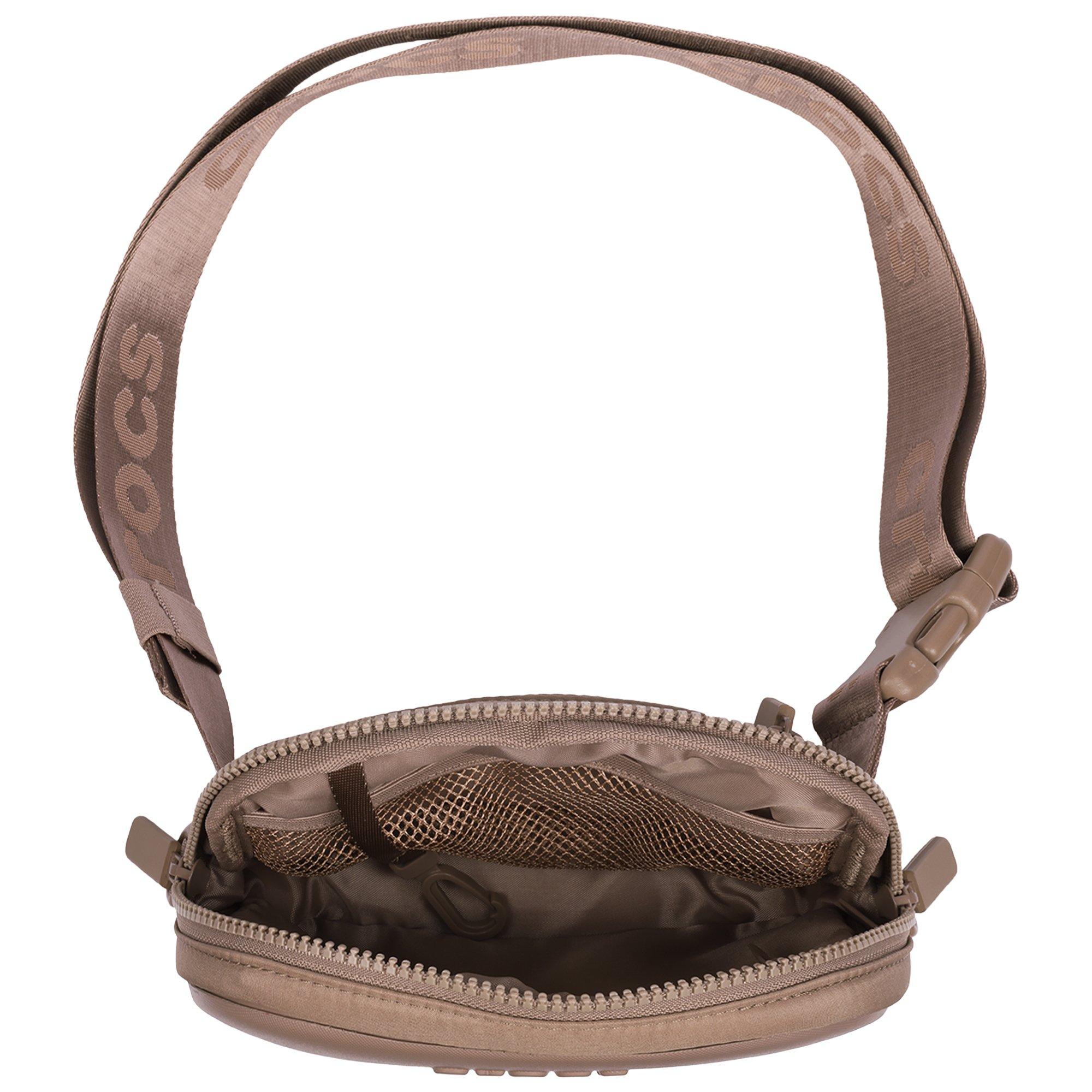 Crocs Classic Belt Bag - Brown - BROWN Thumbnail View 3
