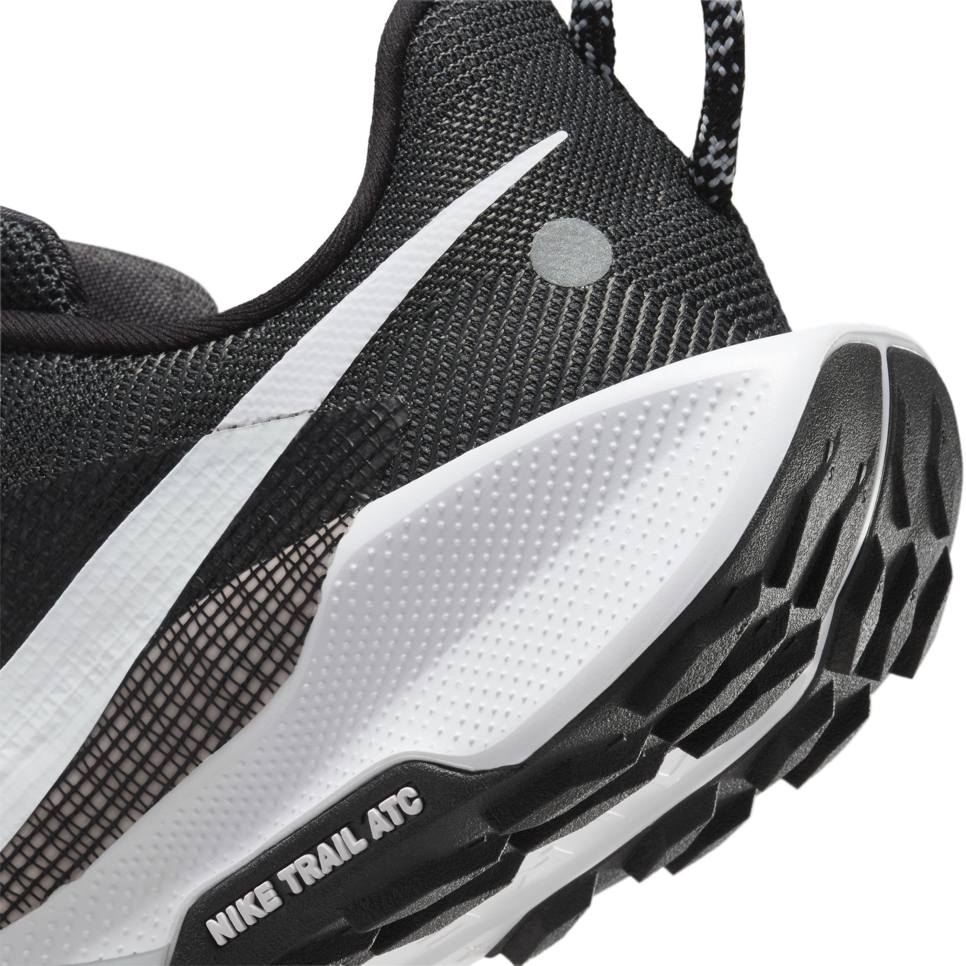 Nike ReactX Pegasus Trail 5 "Black/Anthracite/Wolf Grey/White" Women's Trail Running Shoe - BLACK/ANTHRACITE/GREY/WHITE Thumbnail View 8