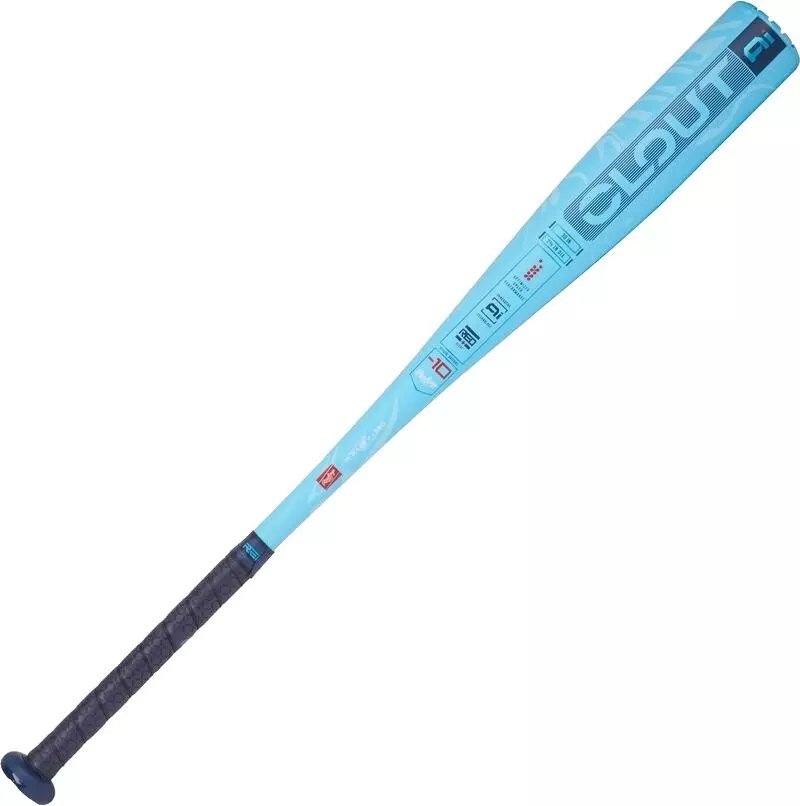 Rawlings Clout AI USA Youth Baseball Bat (-10) 2025 - COLUMBIA BLUE