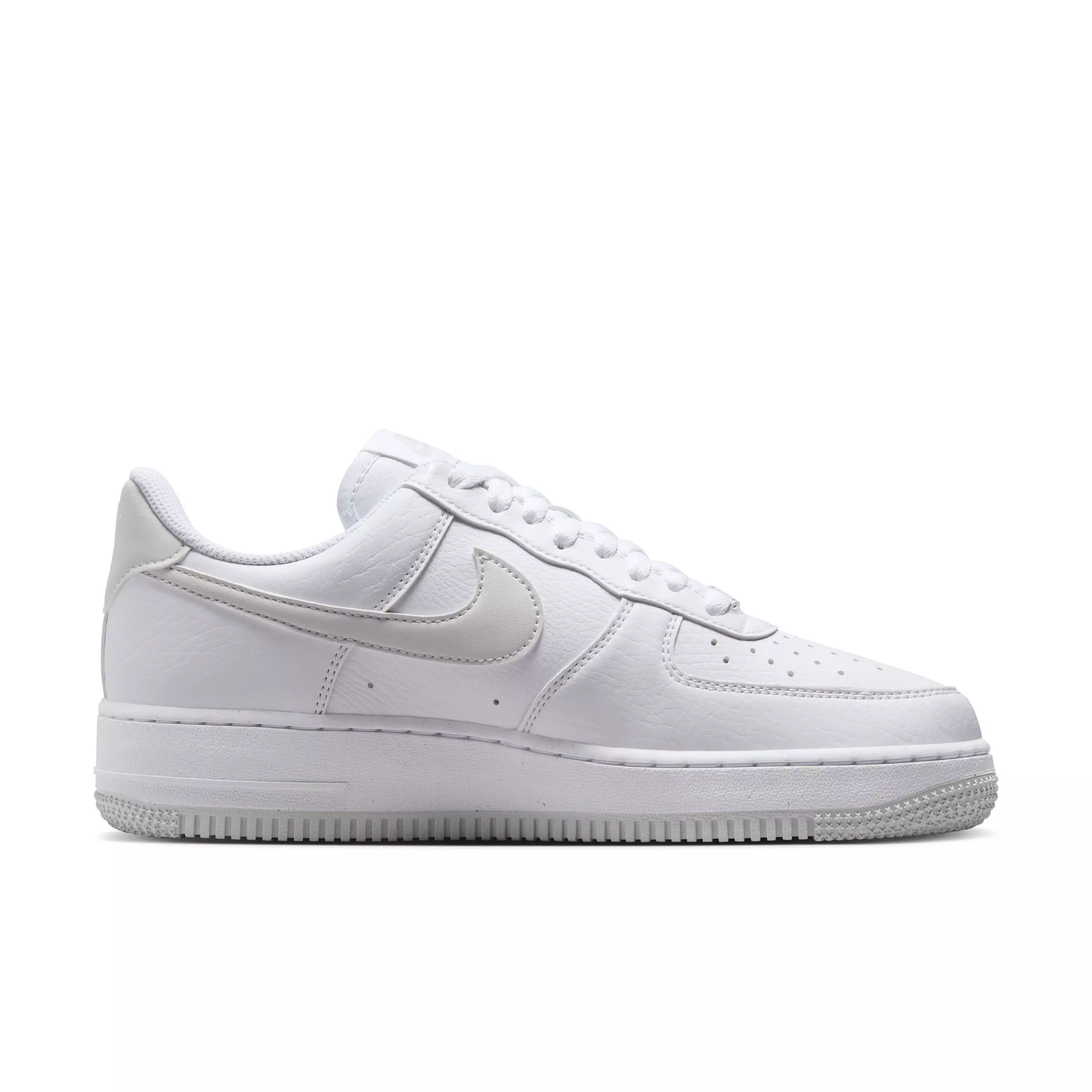 Nike Air Force 1 '07 Next Nature "White/White/Volt/Photon Dust" Women's Shoe - WHITE/WHITE/VOLT/DUST