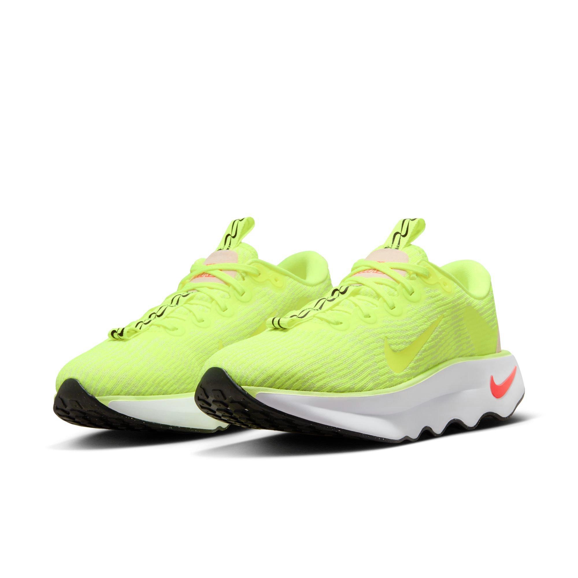 Nike Motiva "Volt/Pink Foam/Volt/Volt" Women's Walking Shoe - VOLT/PINK/VOLT/VOLT Thumbnail View 3