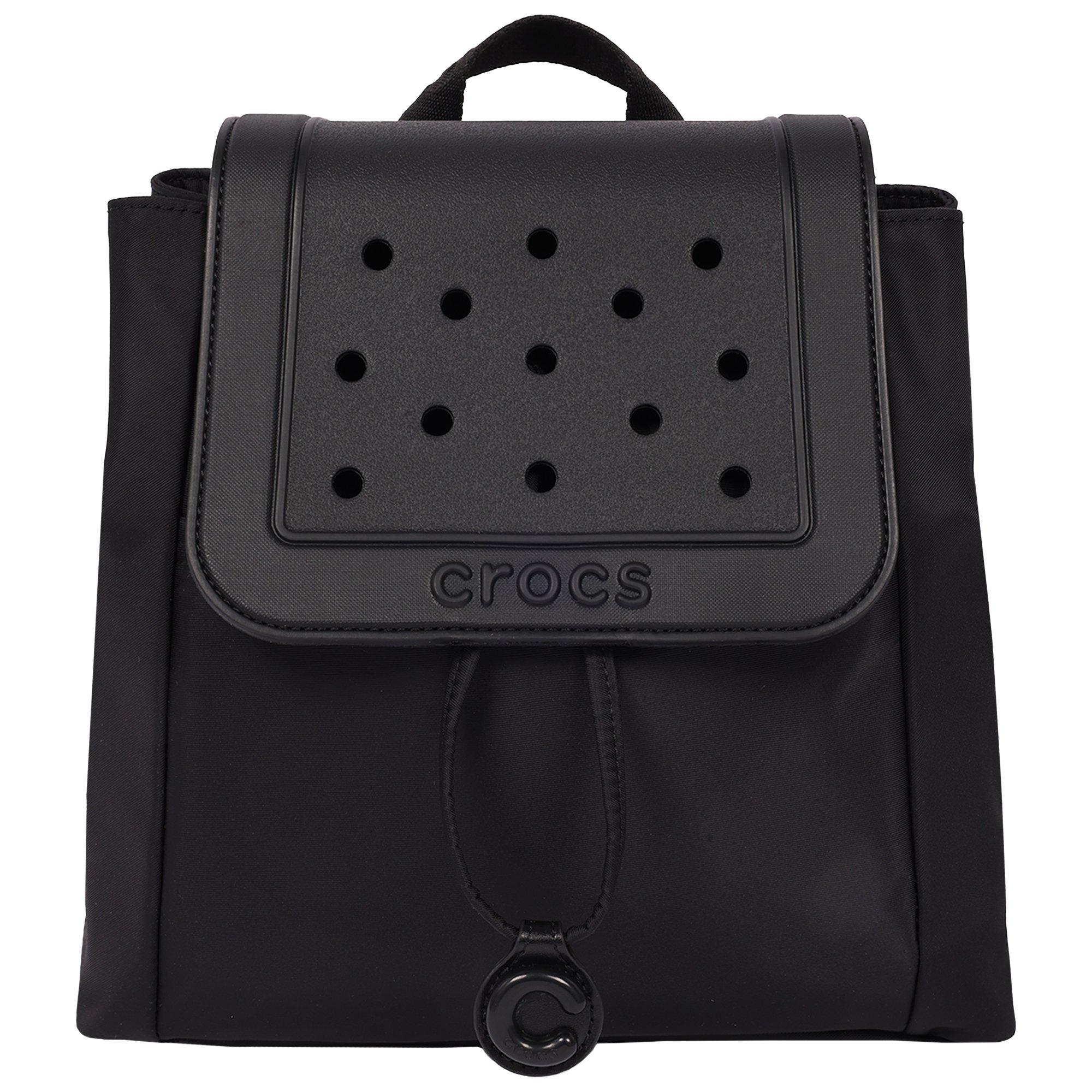 Crocs Mini Fashion Backpack with EVA Flap - Black - BLACK