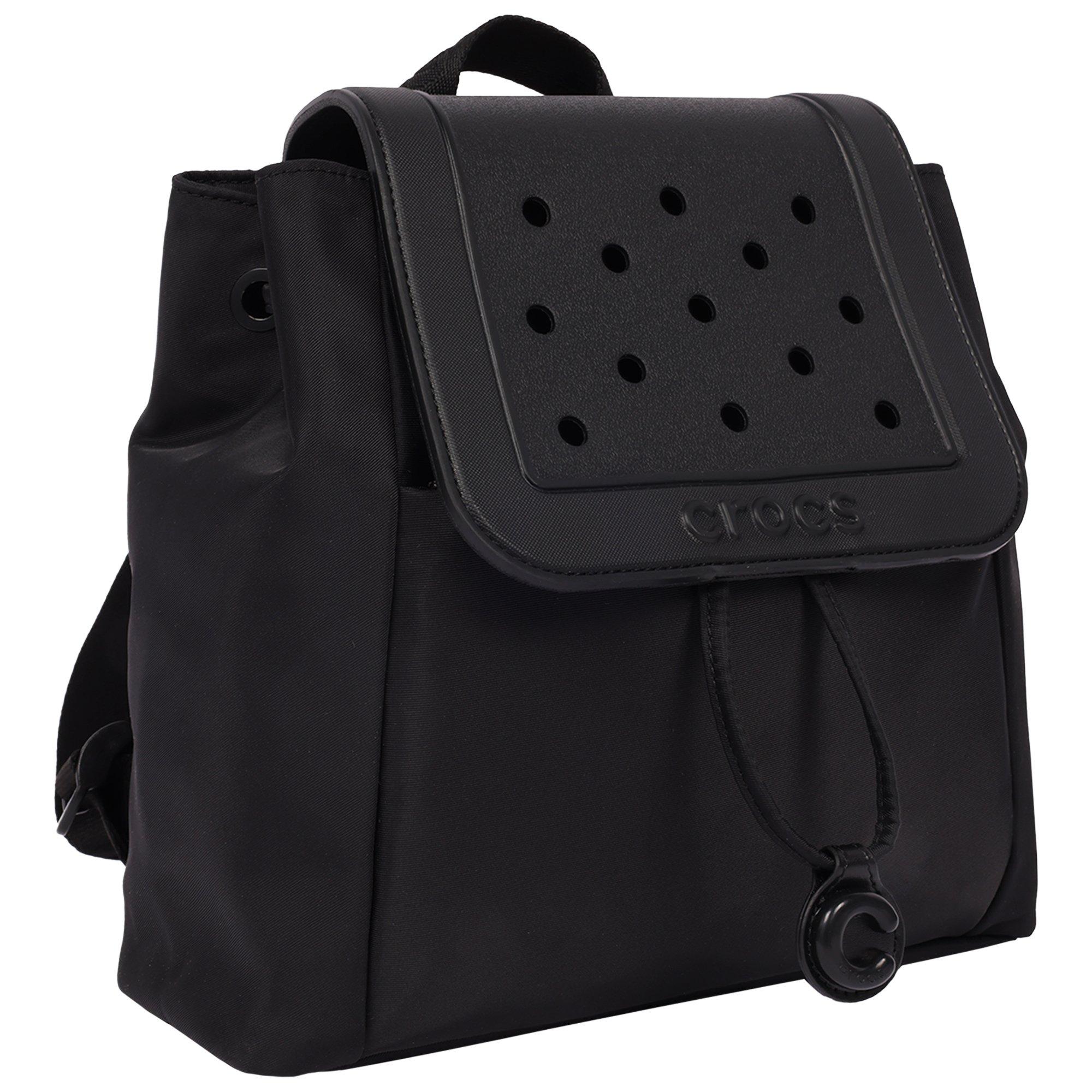 Crocs Mini Fashion Backpack with EVA Flap - Black - BLACK