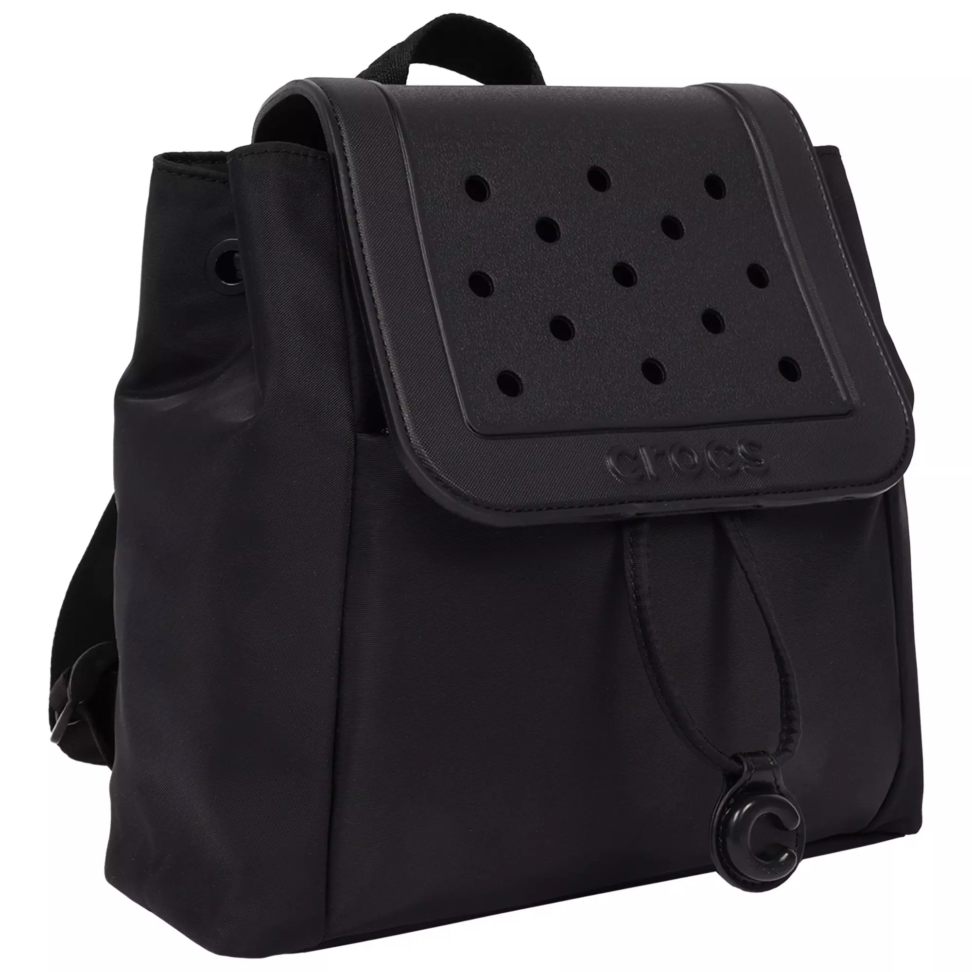 Crocs Mini Fashion Backpack with EVA Flap - Black - BLACK