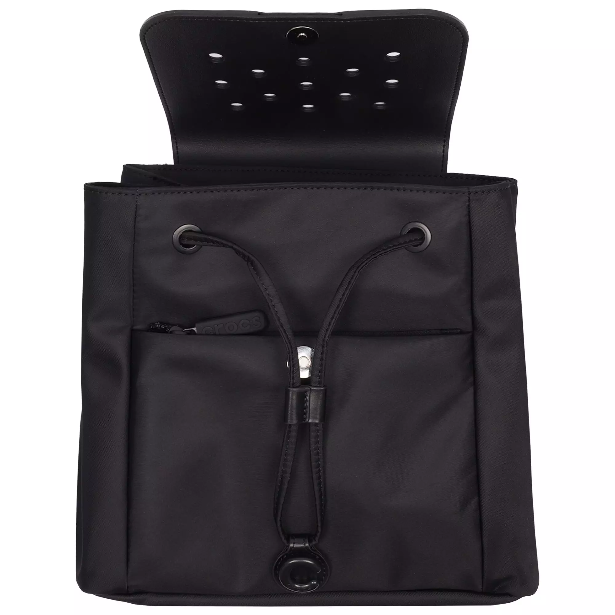 Crocs Mini Fashion Backpack with EVA Flap - Black - BLACK