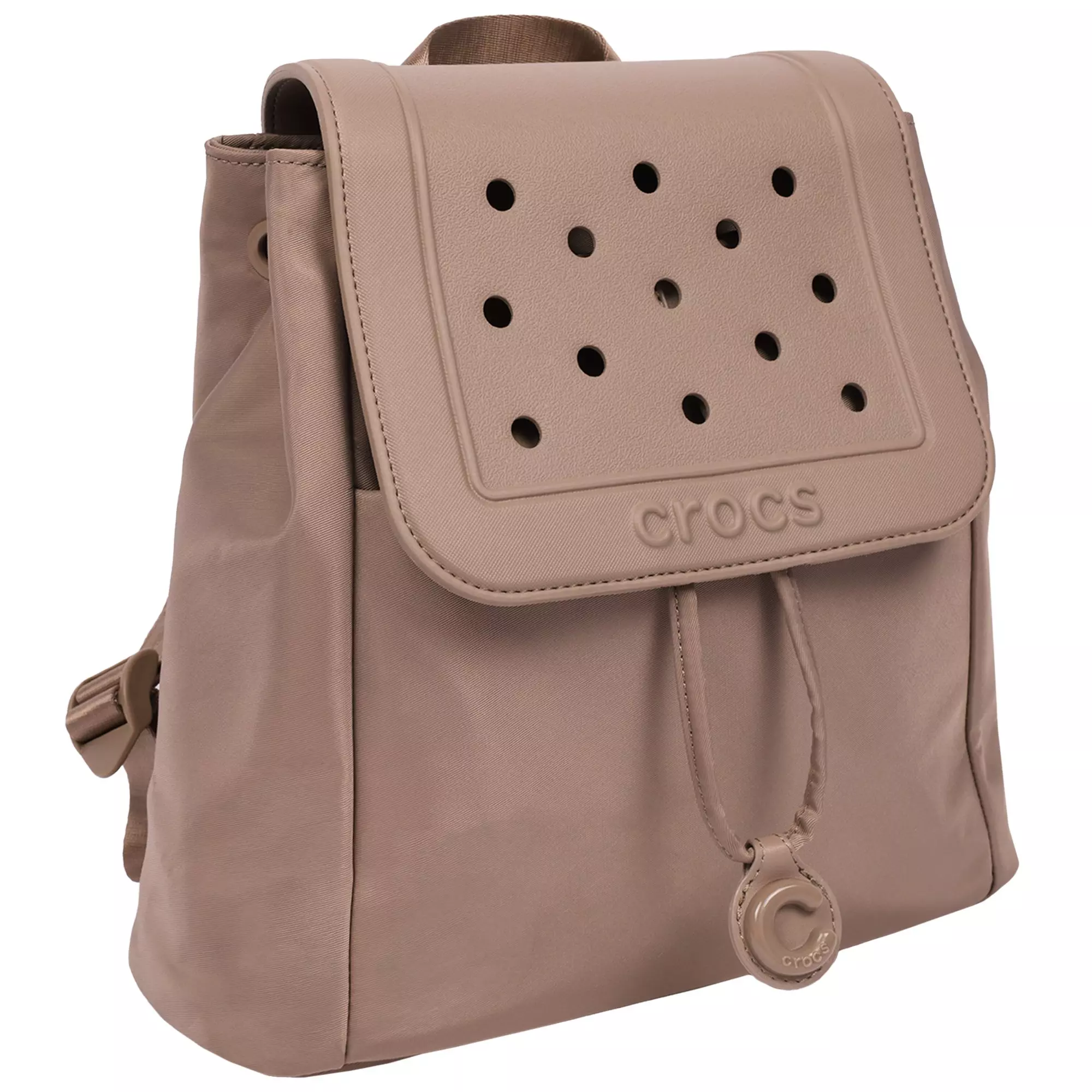 Crocs Mini Fashion Backpack with EVA Flap - Brown - BROWN