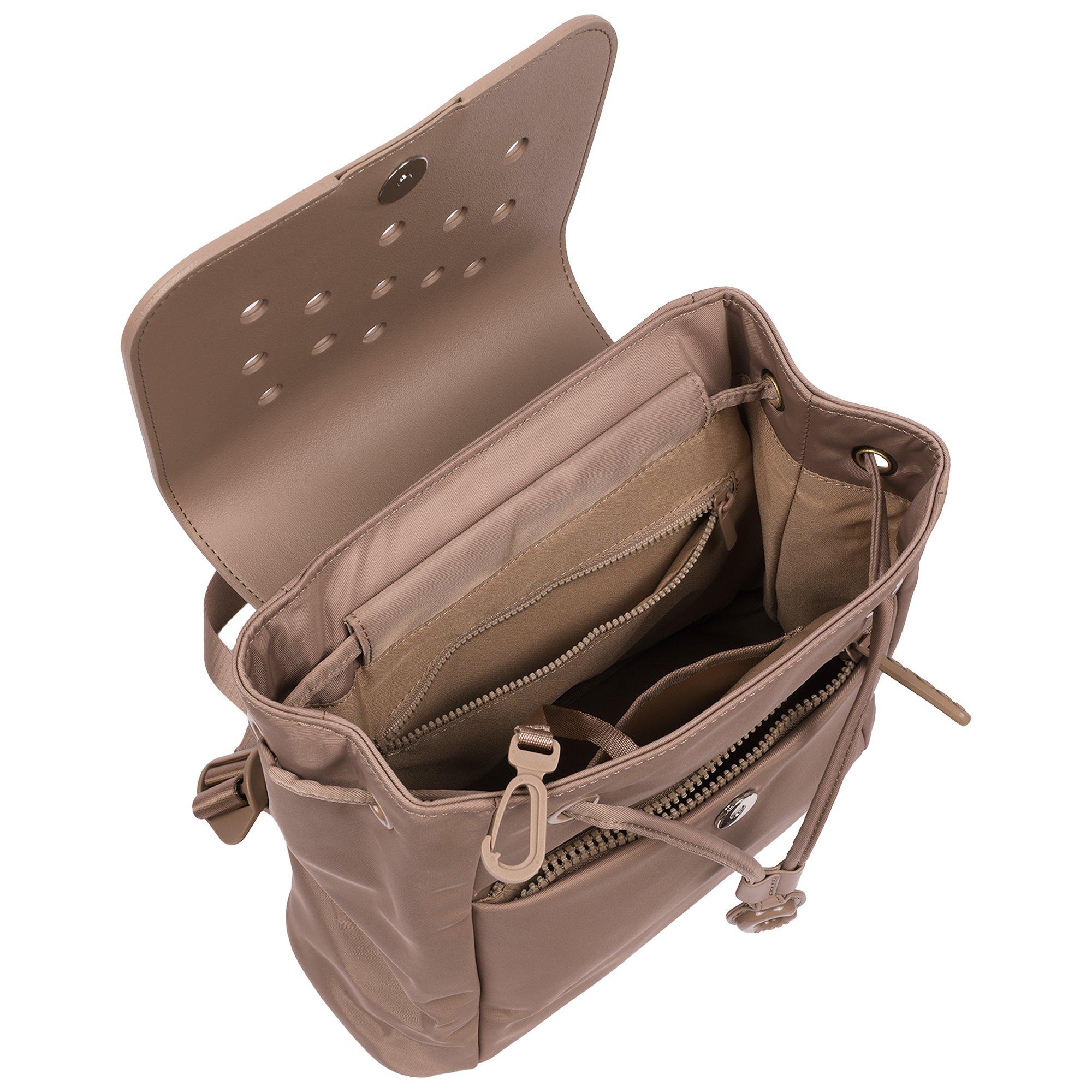 Crocs Mini Fashion Backpack with EVA Flap - Brown - BROWN
