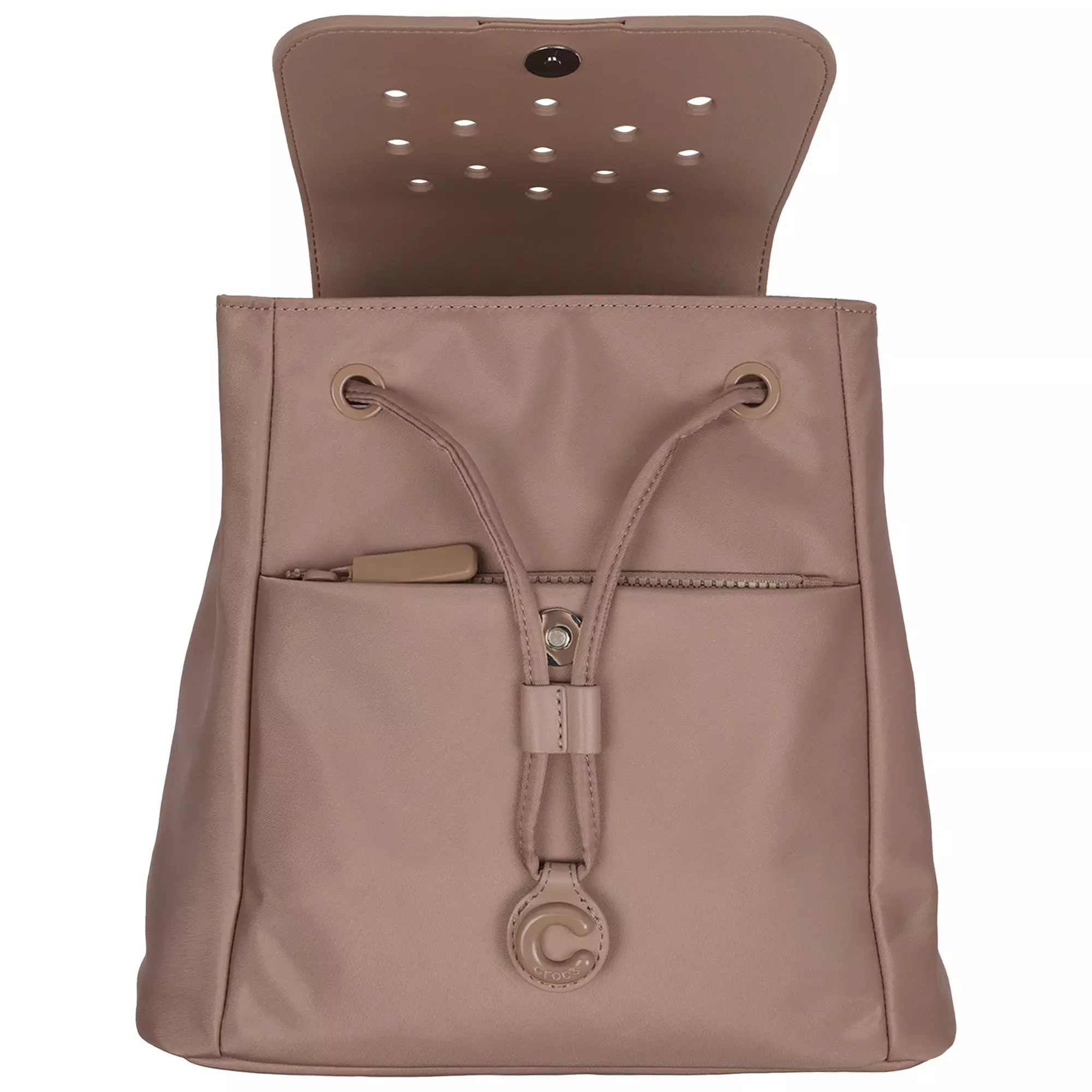 Crocs Mini Fashion Backpack with EVA Flap - Brown - BROWN