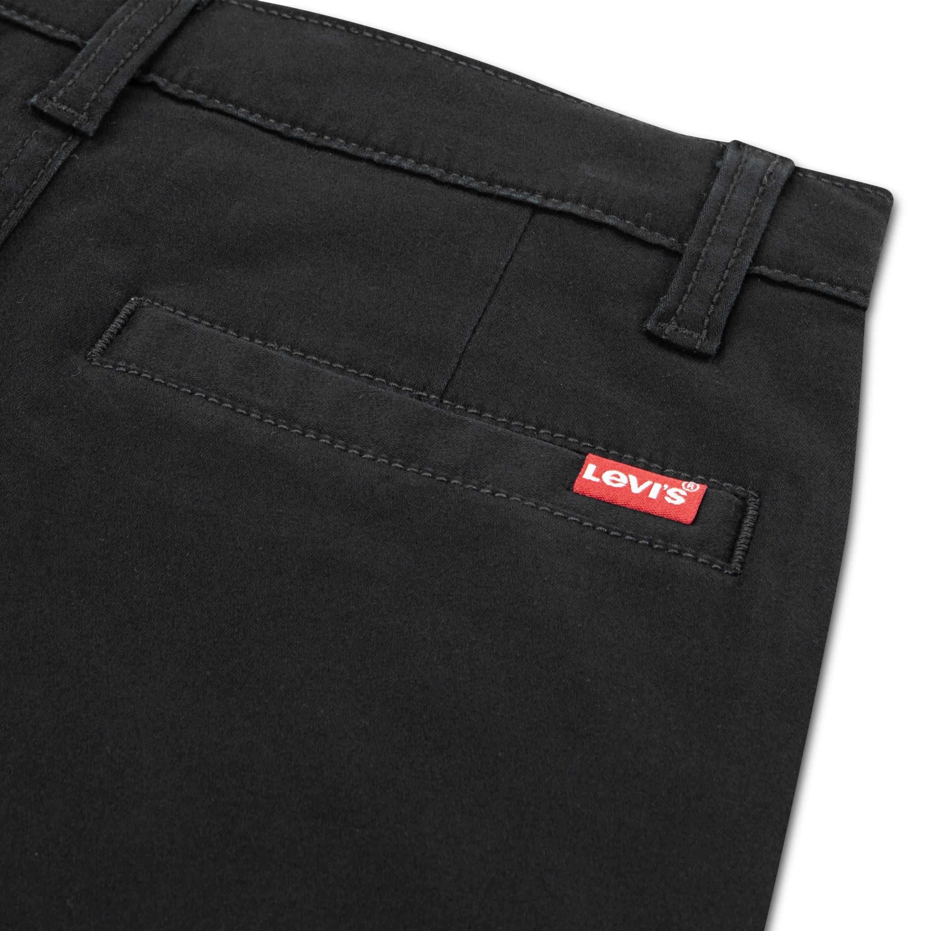 Levi's 511 Sueded Toddler Boys' Chino Shorts - Black - BLACK Thumbnail View 4