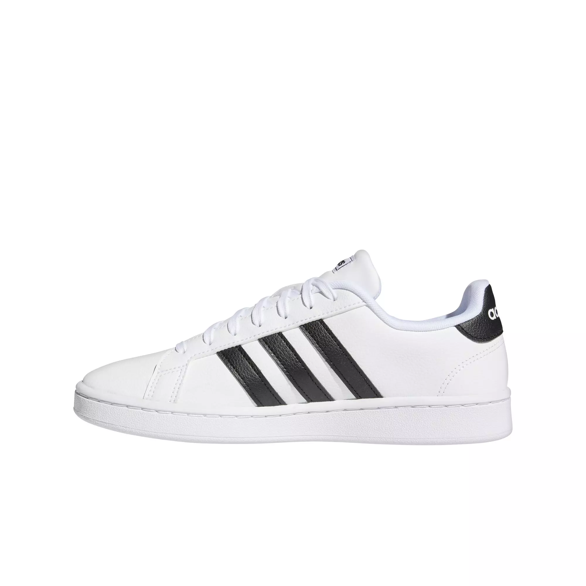 adidas Grand Court "Ftwr White/Core Black" Women's Shoe - WHITE/BLACK