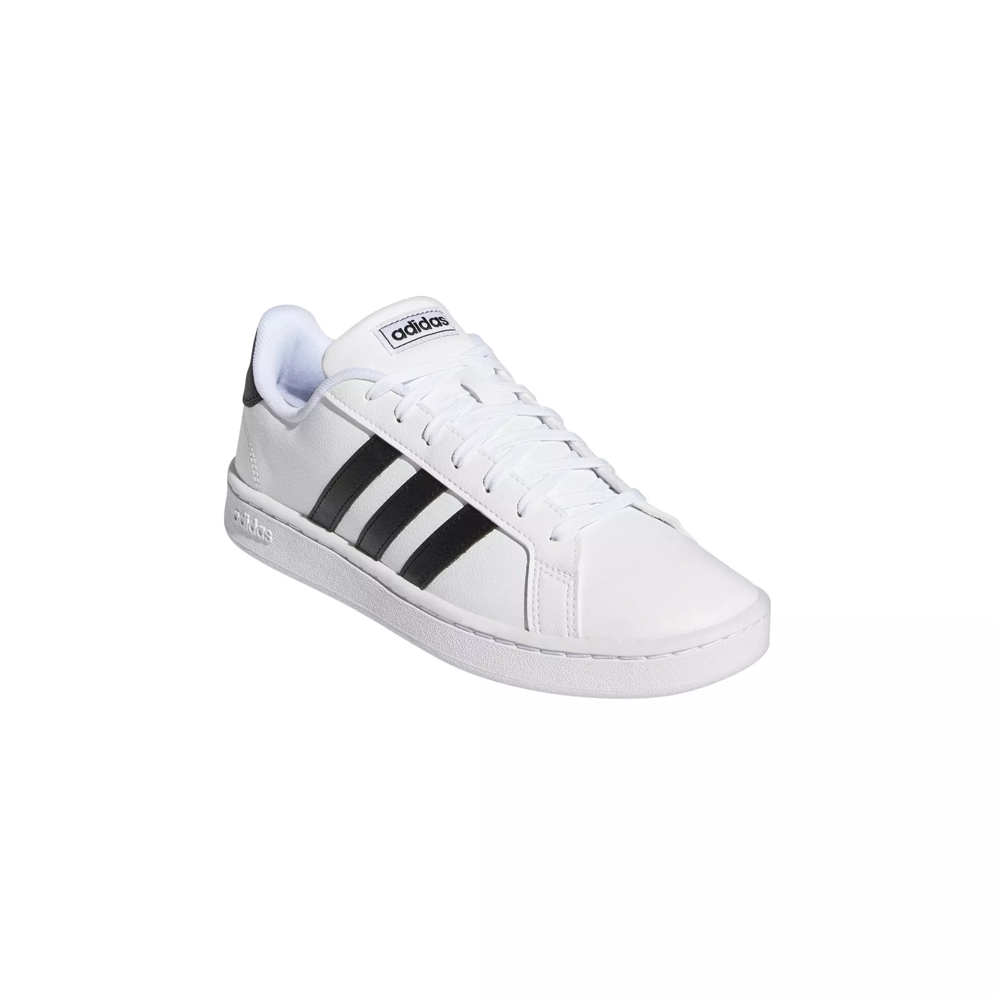 adidas Grand Court "Ftwr White/Core Black" Women's Shoe - WHITE/BLACK
