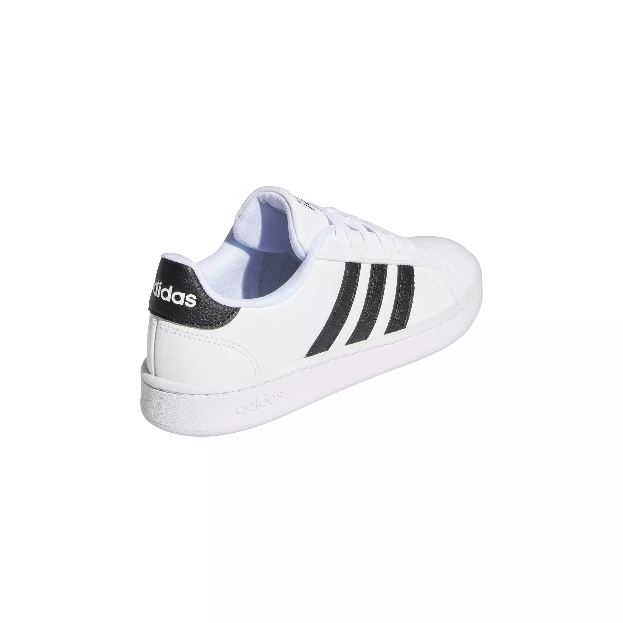 adidas Grand Court "Ftwr White/Core Black" Women's Shoe - WHITE/BLACK