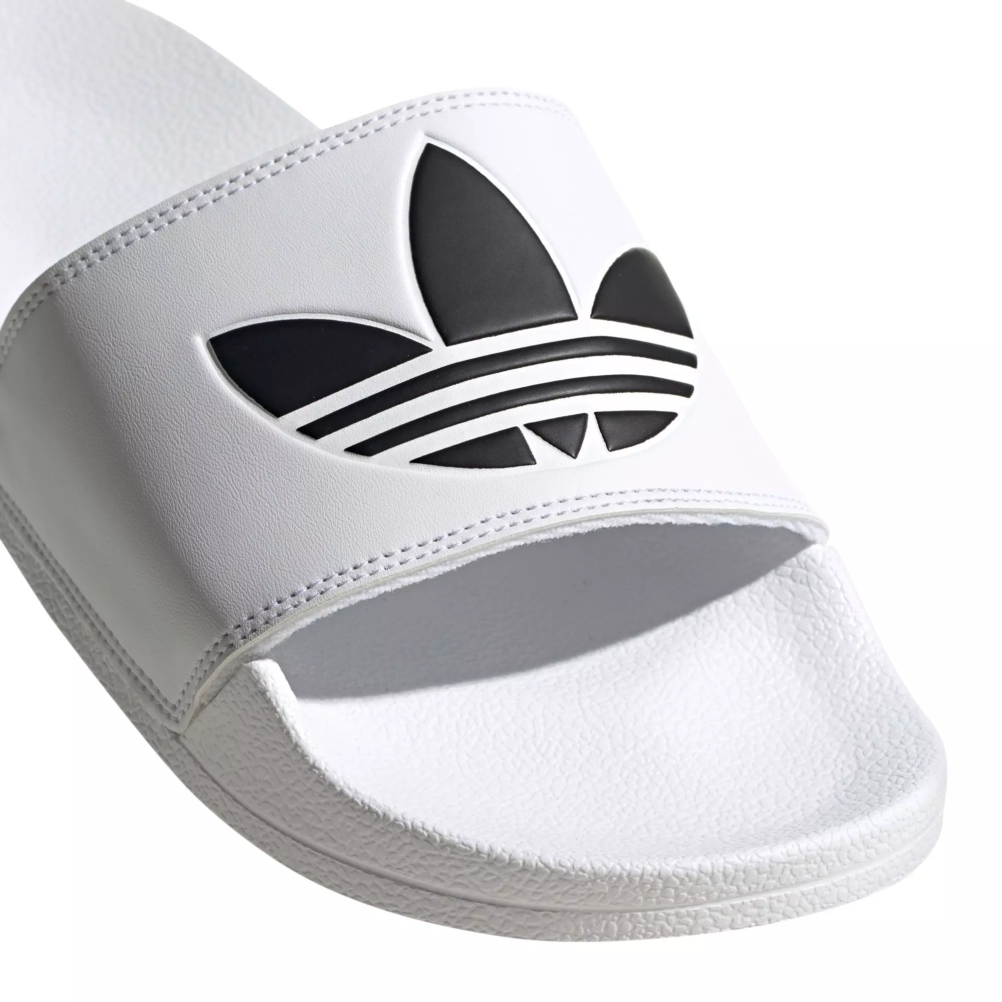adidas Adilette Lite "Ftwr White/Core Black" Men's Slide - WHITE