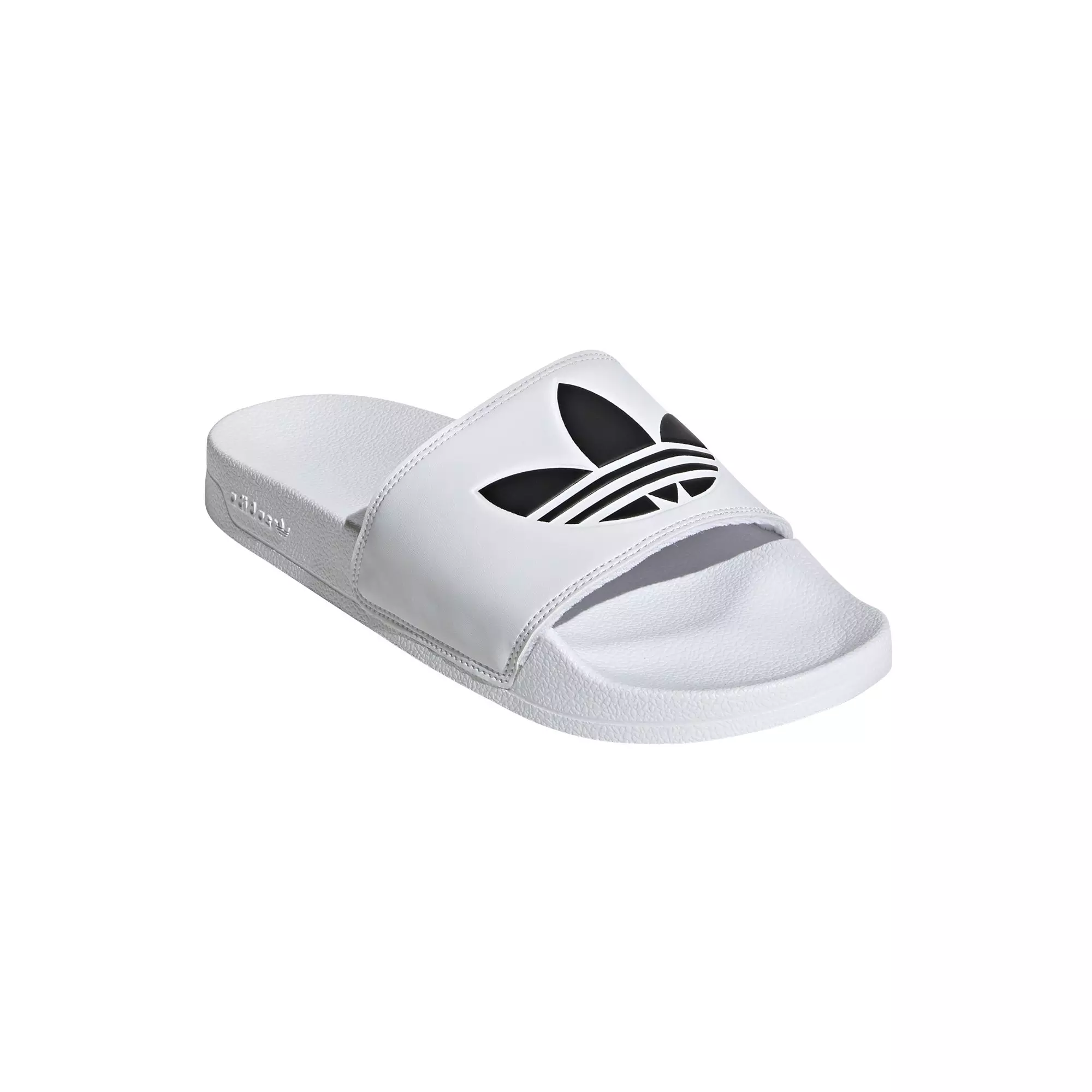 adidas Adilette Lite "Ftwr White/Core Black" Men's Slide - WHITE