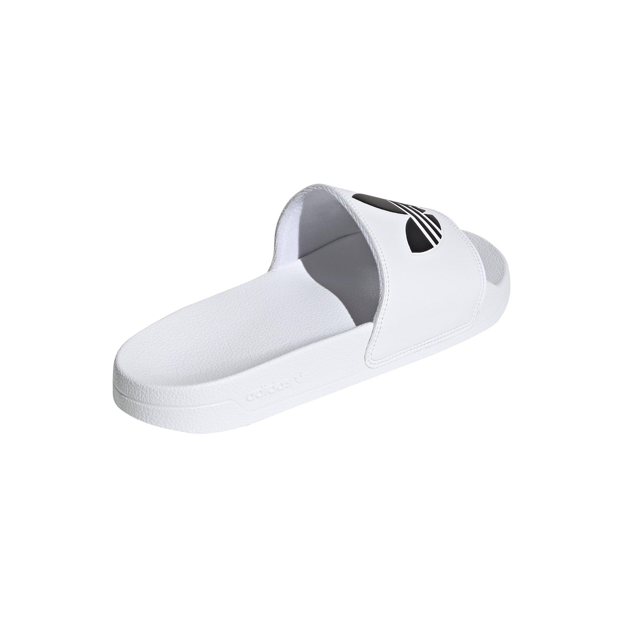 adidas Adilette Lite "Ftwr White/Core Black" Men's Slide - WHITE Thumbnail View 7