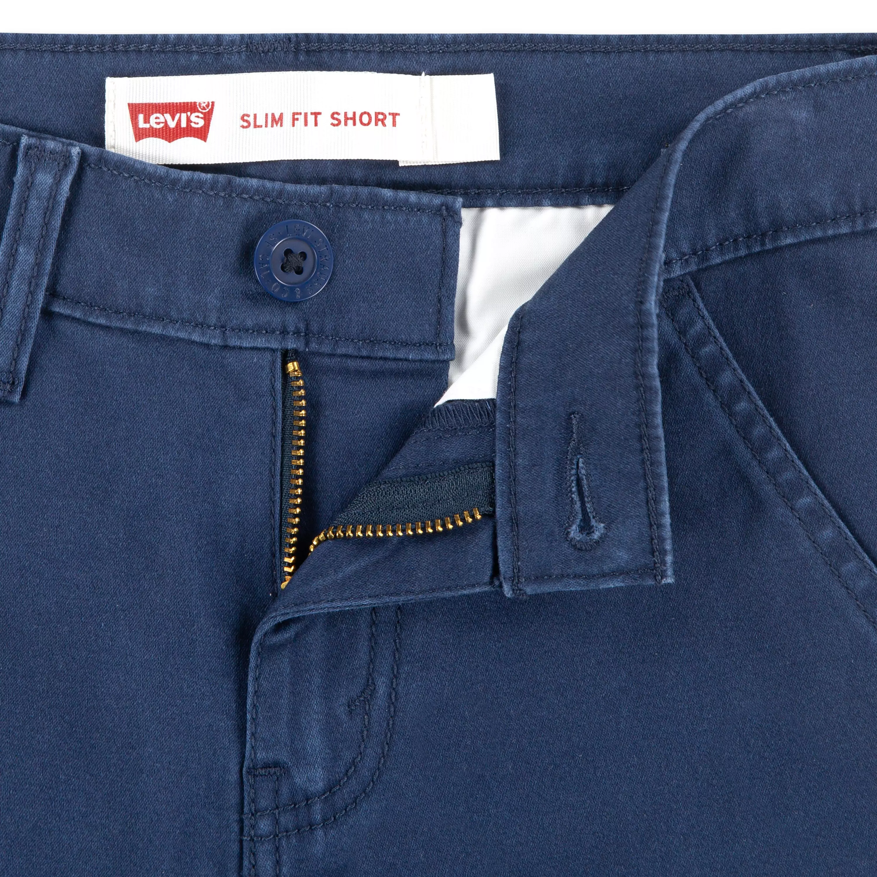 Levi's 511 Sueded Little Boys' Blue Chino Shorts - BLUE