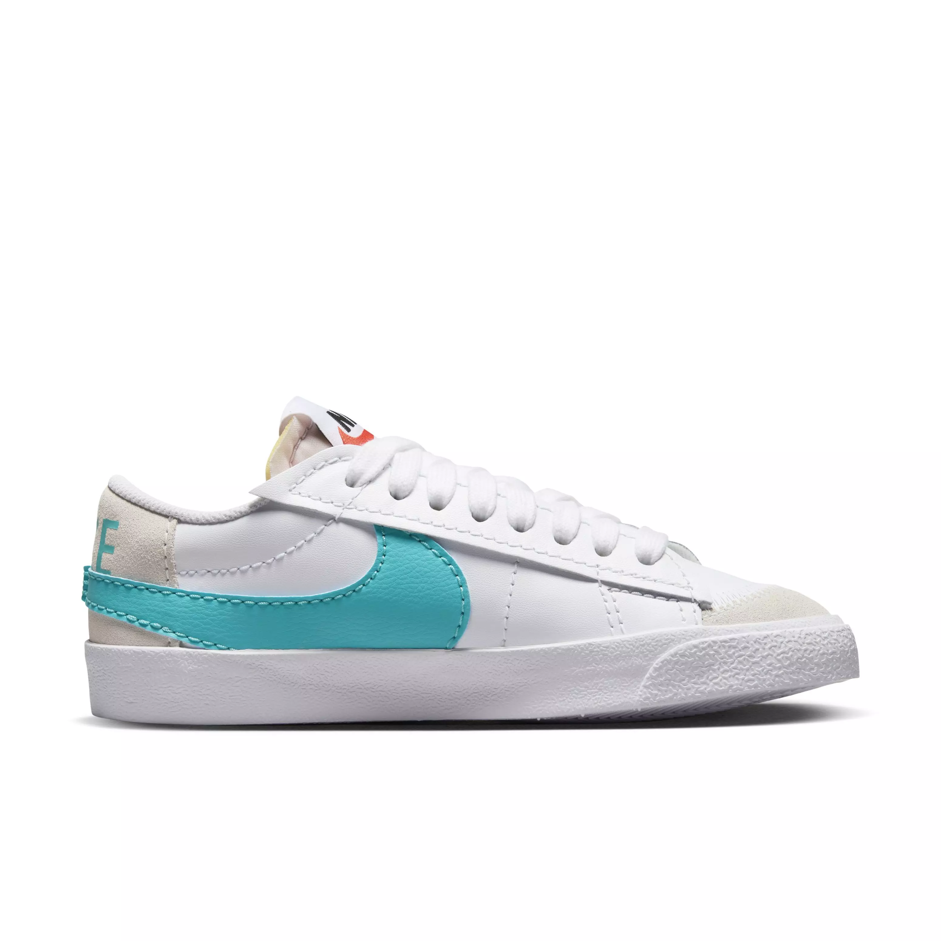 Nike Blazer Low '77 Jumbo "White/Summit White/Team Orange/Dusty Cactus" Women's Shoe - WHITE/WHITE/ORANGE/CACTUS